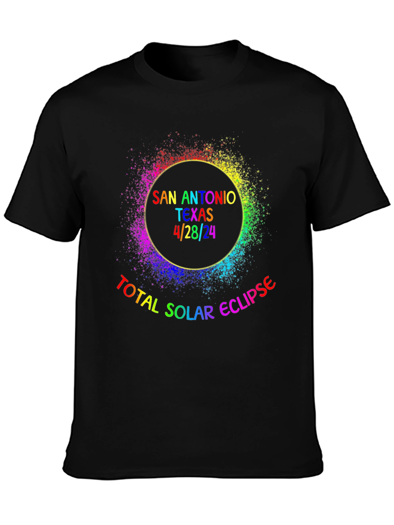 San Antonio Texas Total Solar Eclipse 4/8/24 T-Shirt