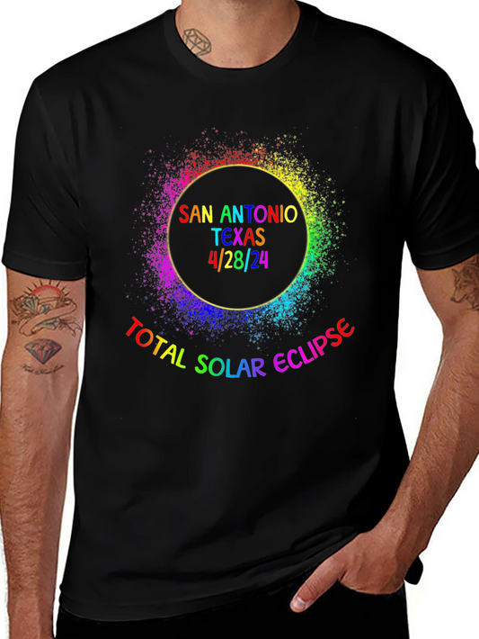 San Antonio Texas Total Solar Eclipse 4/8/24 T-Shirt