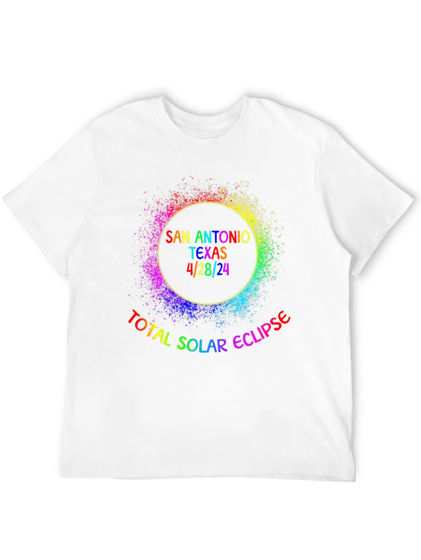 San Antonio Texas Total Solar Eclipse 4/8/24 T-Shirt