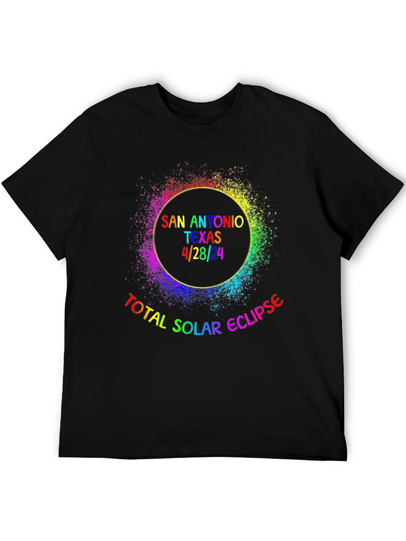 San Antonio Texas Total Solar Eclipse 4/8/24 T-Shirt