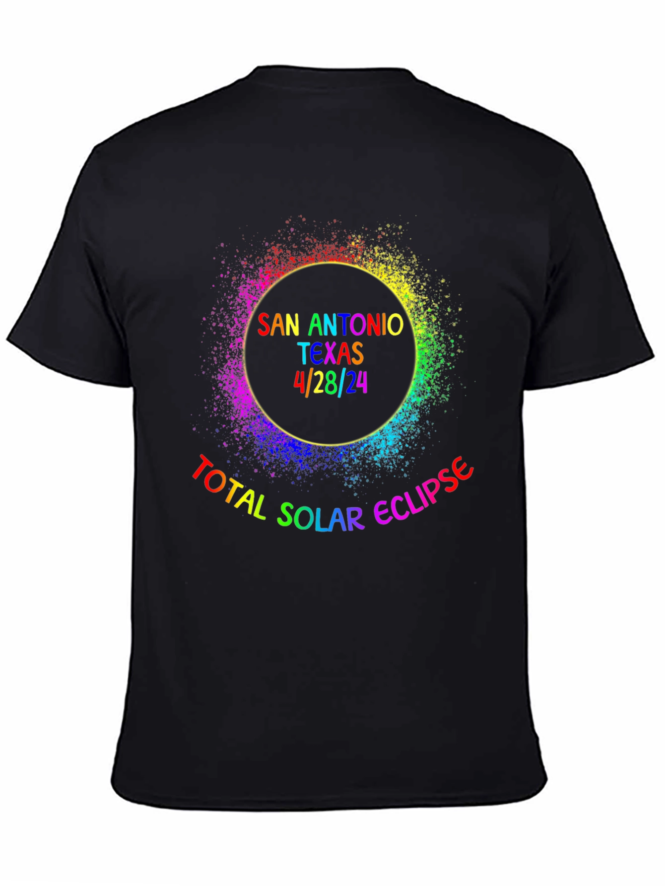 San Antonio Texas Total Solar Eclipse 4/8/24 T-Shirt
