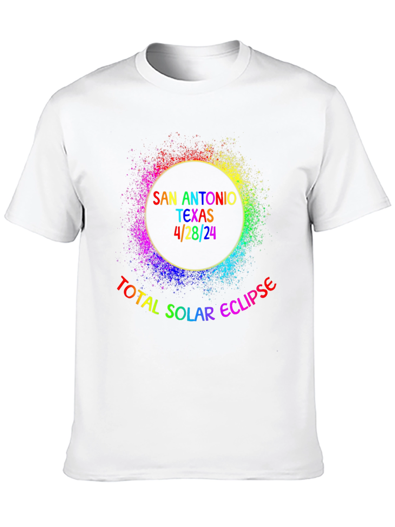 San Antonio Texas Total Solar Eclipse 4/8/24 T-Shirt