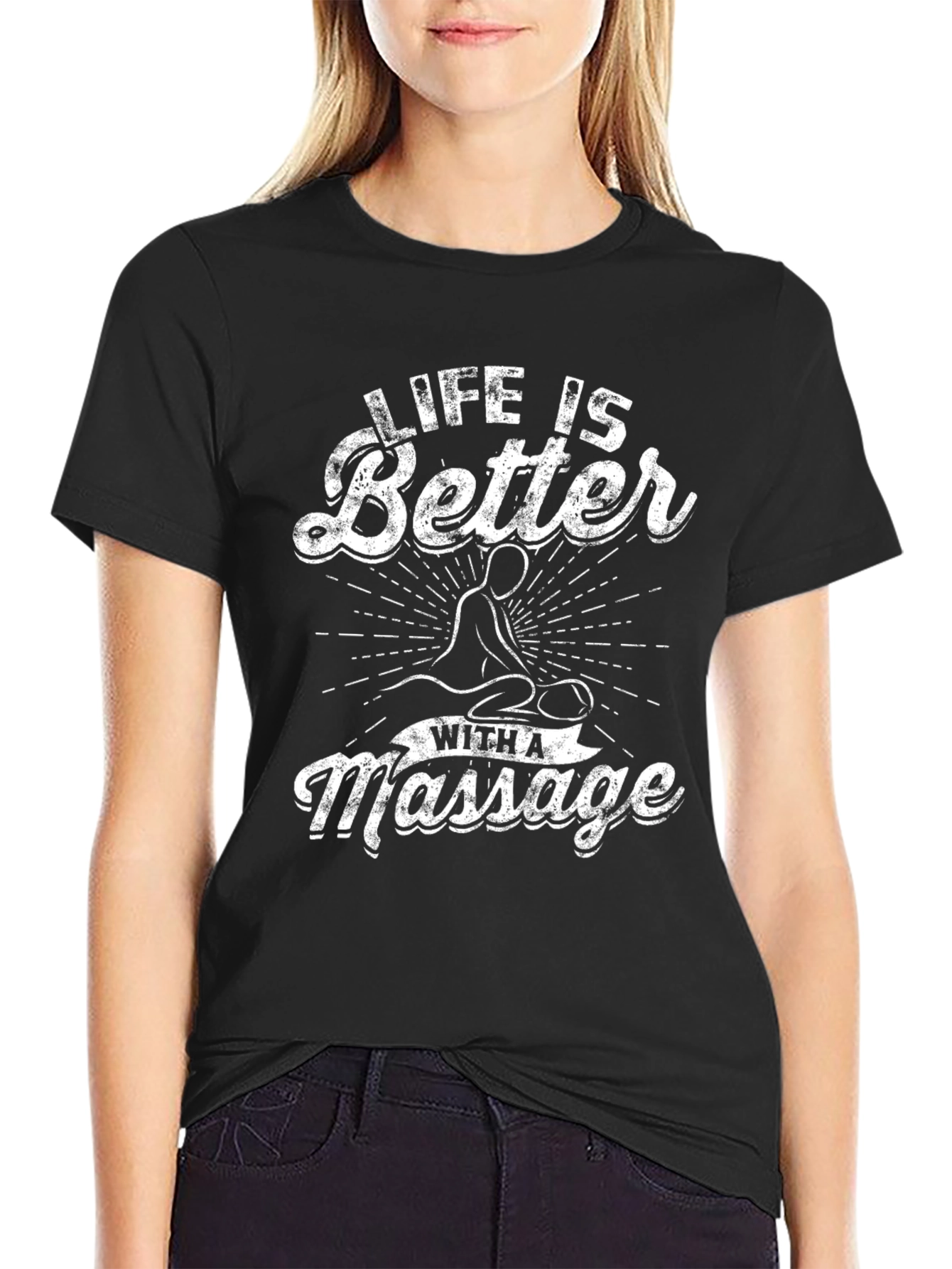 Life is Better with a Massage - Graphic Tee
