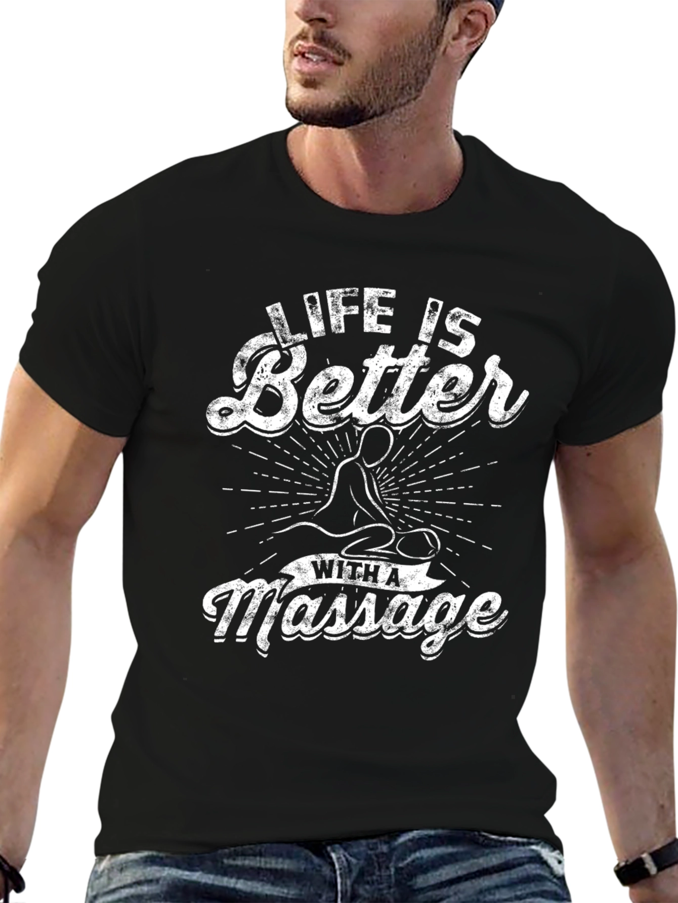 Life is Better with a Massage - Graphic Tee
