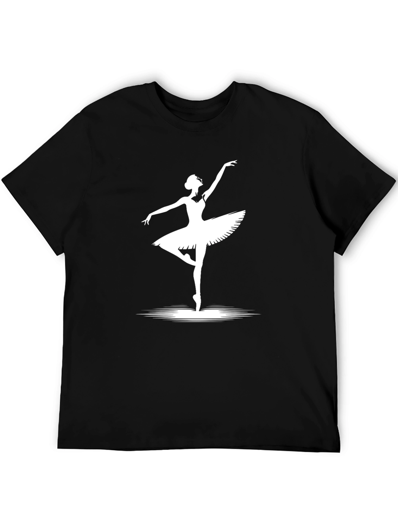 Ballet Dancer Graphic T-Shirt - Classic Black Tee