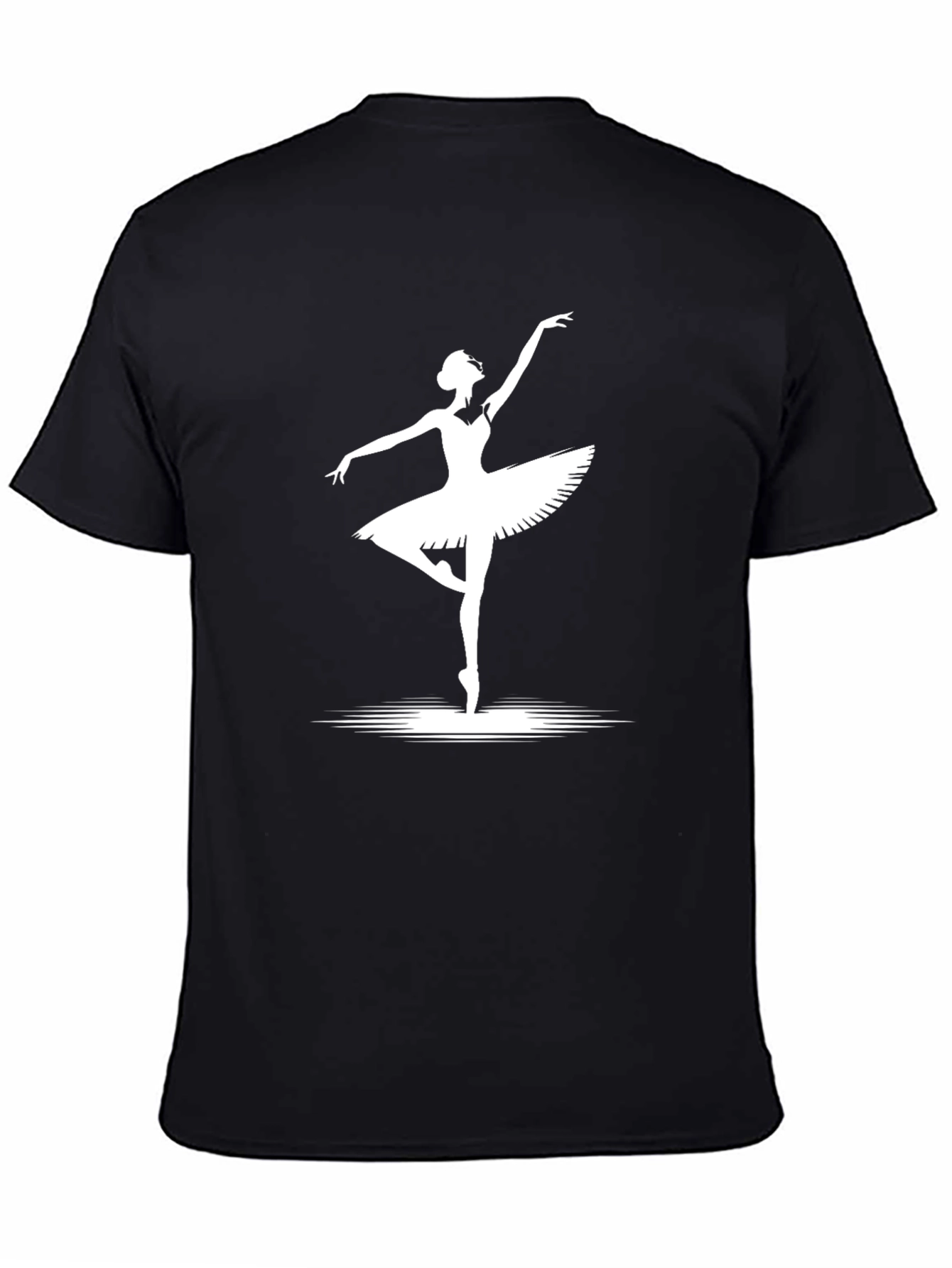 Ballet Dancer Graphic T-Shirt - Classic Black Tee