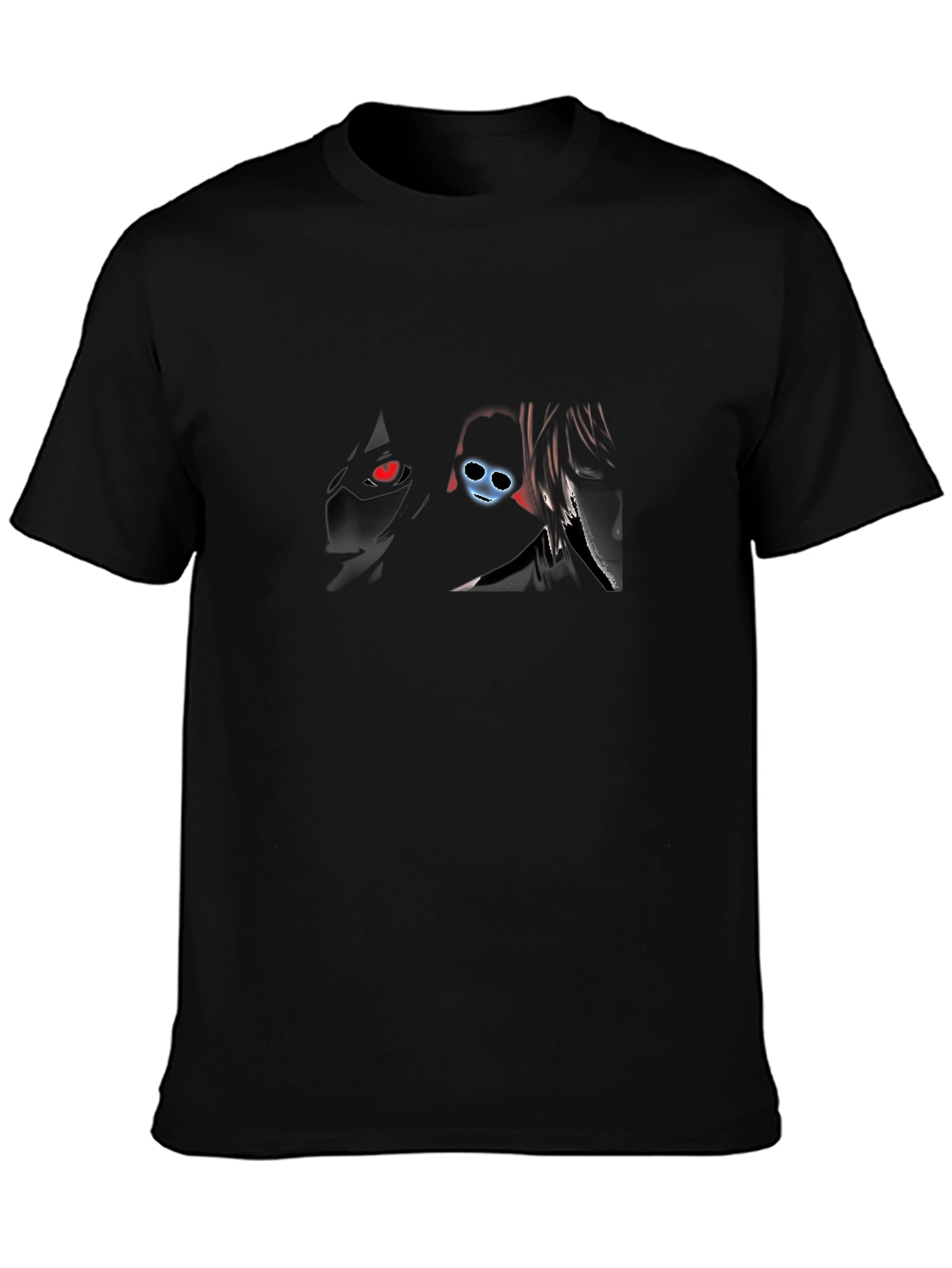 Dark Anime Graphic Tee - Trendy Style