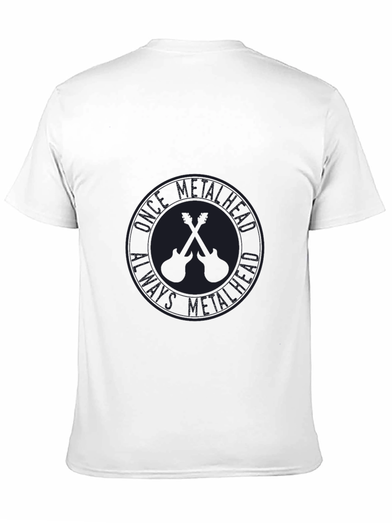 Once Metalhead Always Metalhead Black T-Shirt