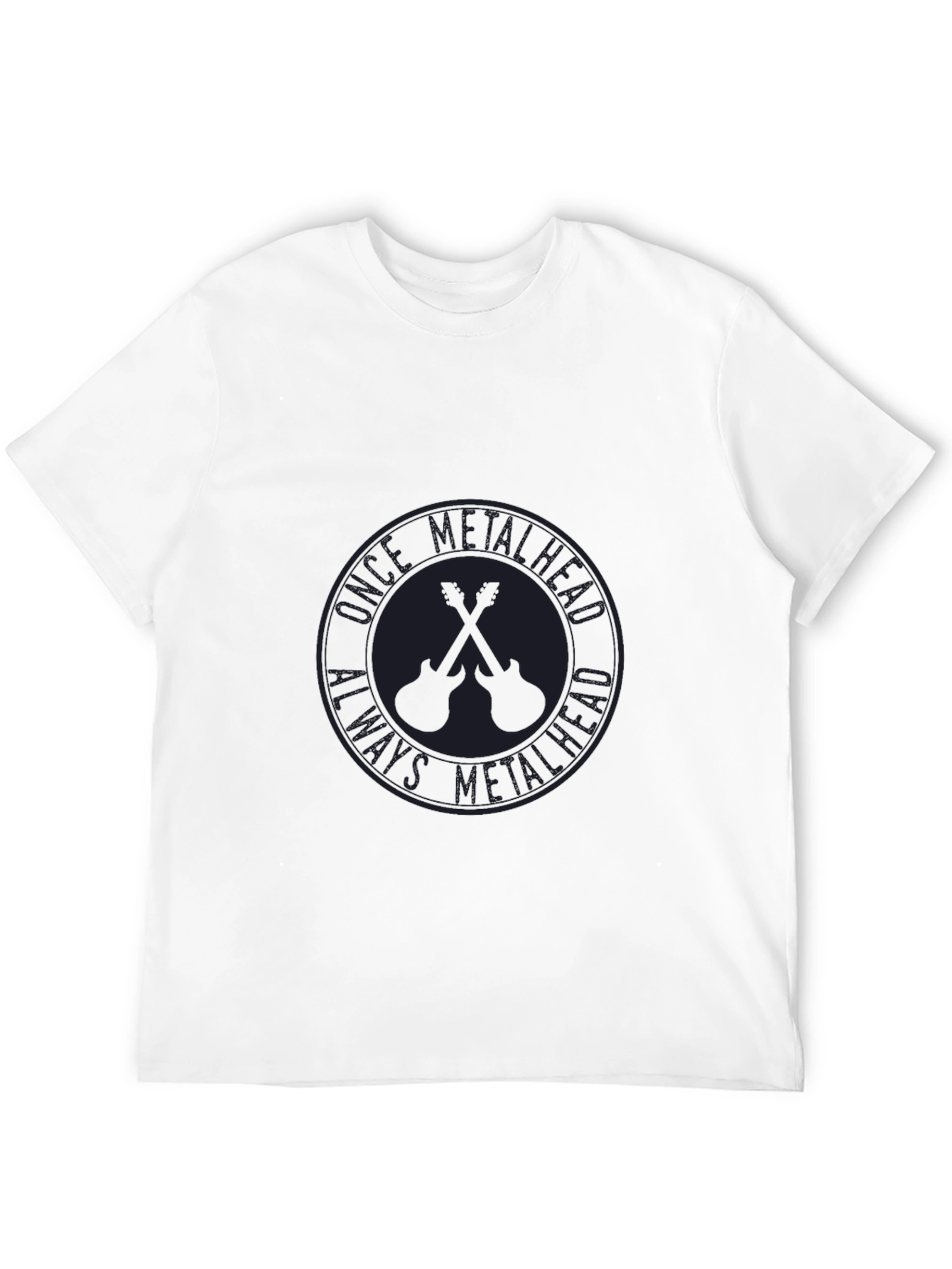 Once Metalhead Always Metalhead Black T-Shirt