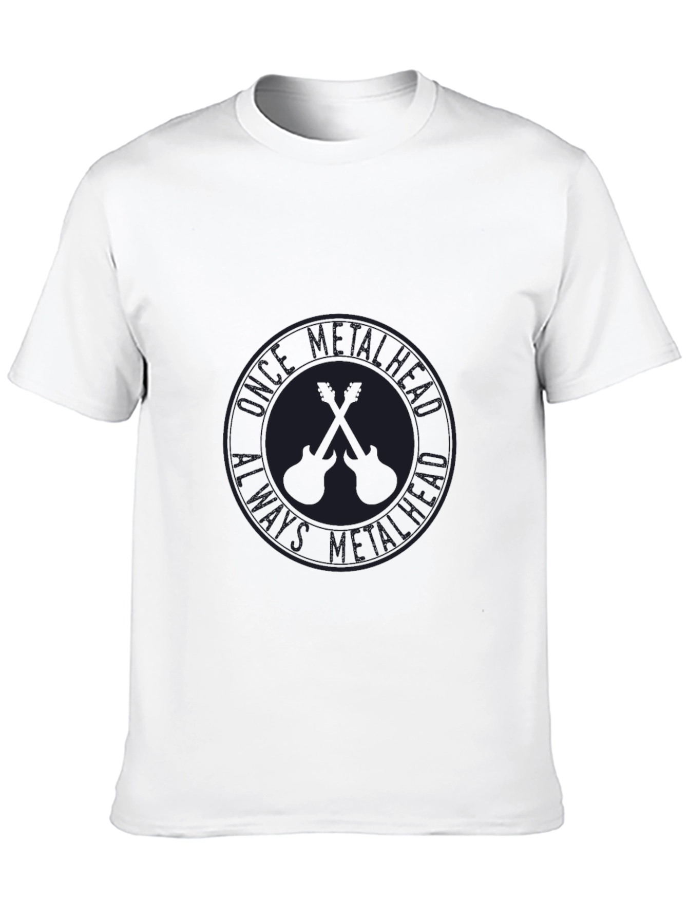 Once Metalhead Always Metalhead Black T-Shirt