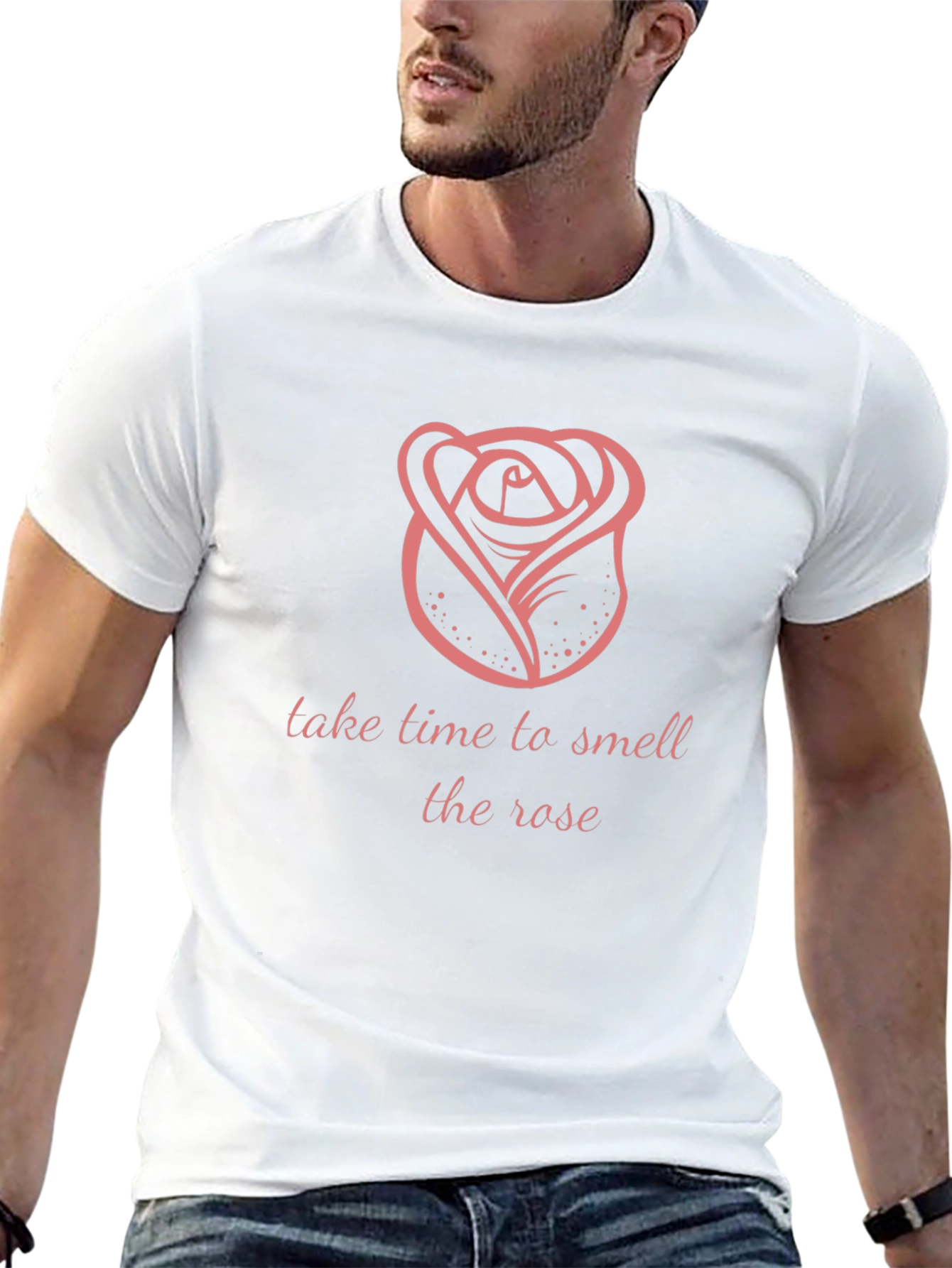 Take Time To Smell The Rose Graphic Tee