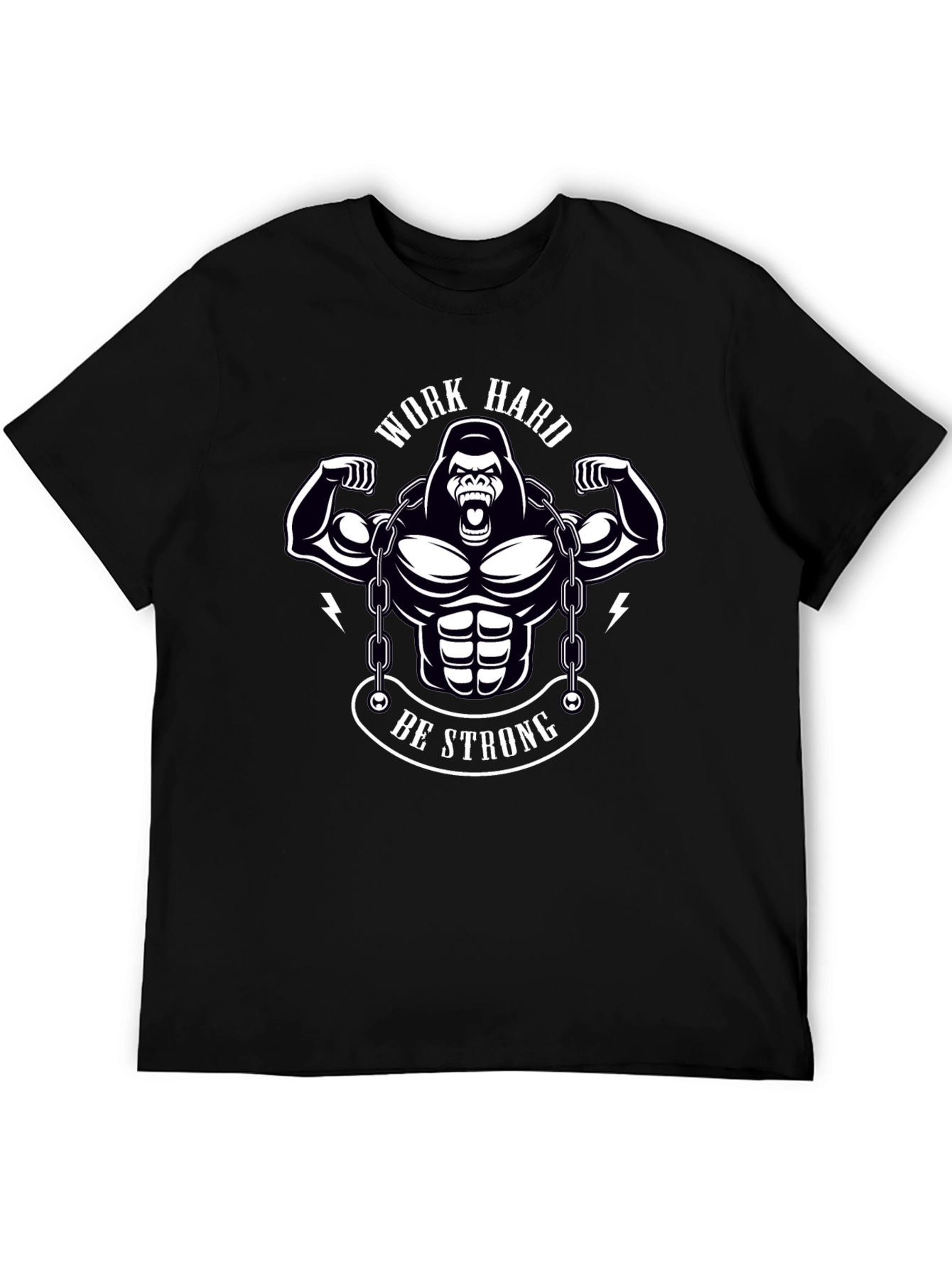 Work Hard Be Strong Graphic Tee