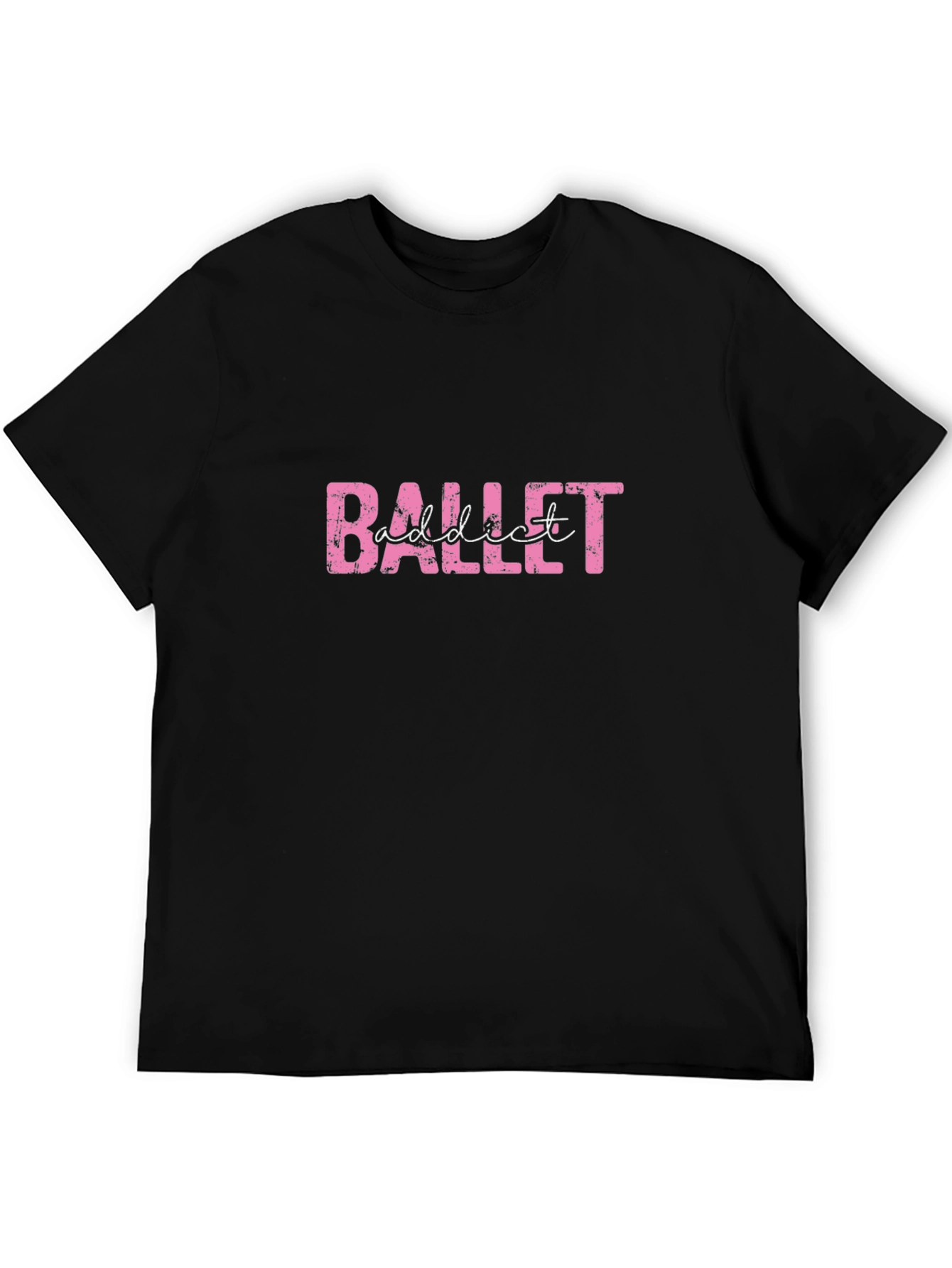 Ballet Addict Graphic Tee - Dance Lover Shirt