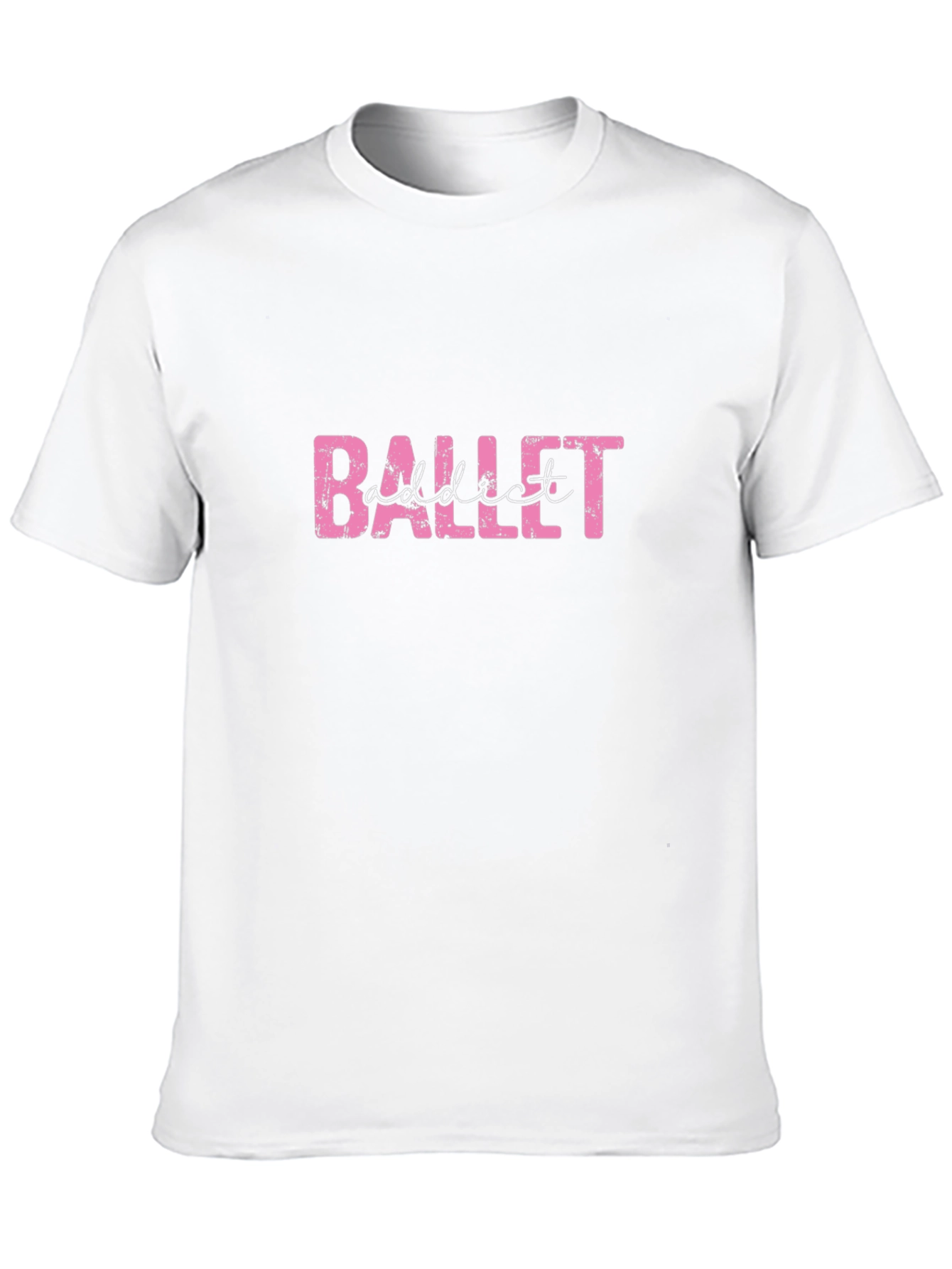 Ballet Addict Graphic Tee - Dance Lover Shirt