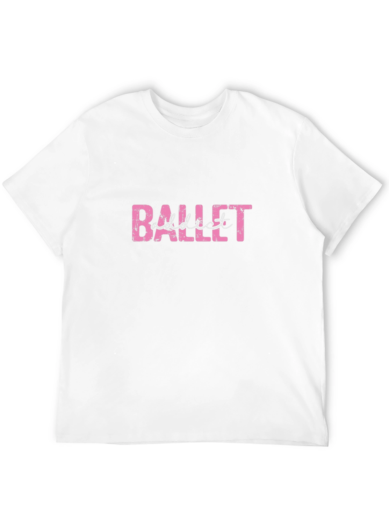 Ballet Addict Graphic Tee - Dance Lover Shirt