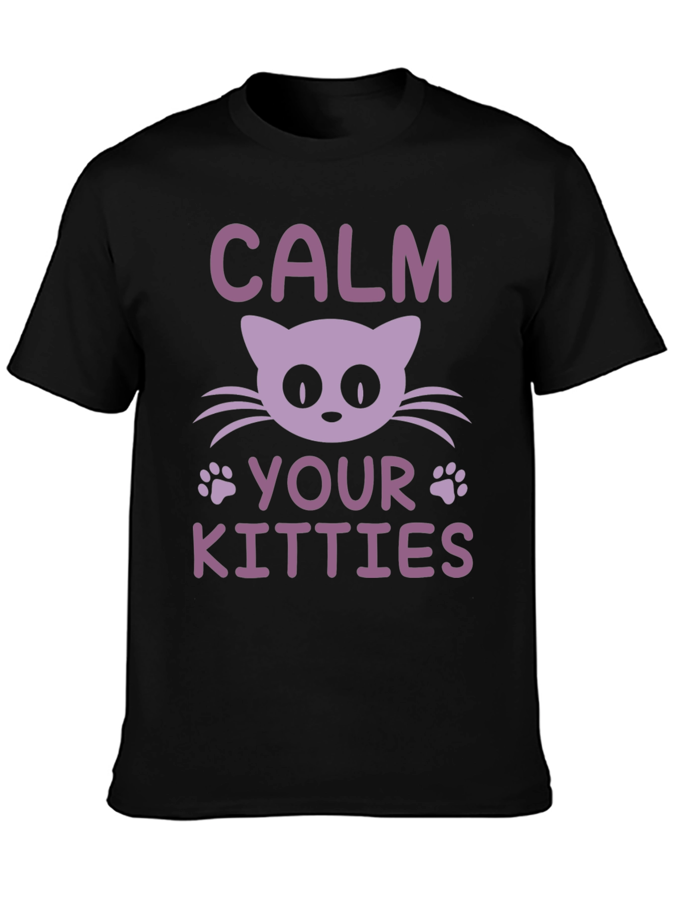 Calm Your Kitties Cat Graphic Tee