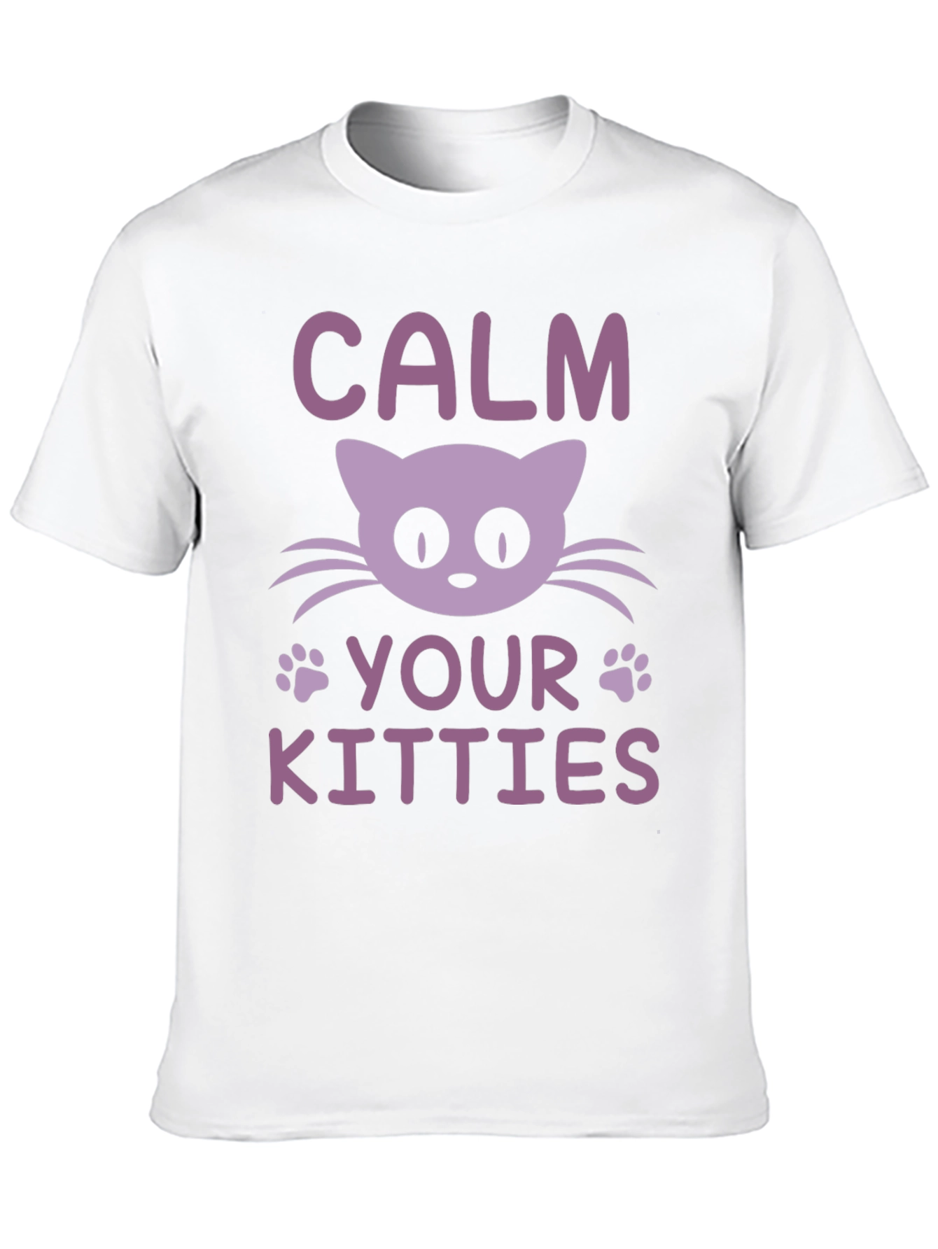 Calm Your Kitties Cat Graphic Tee