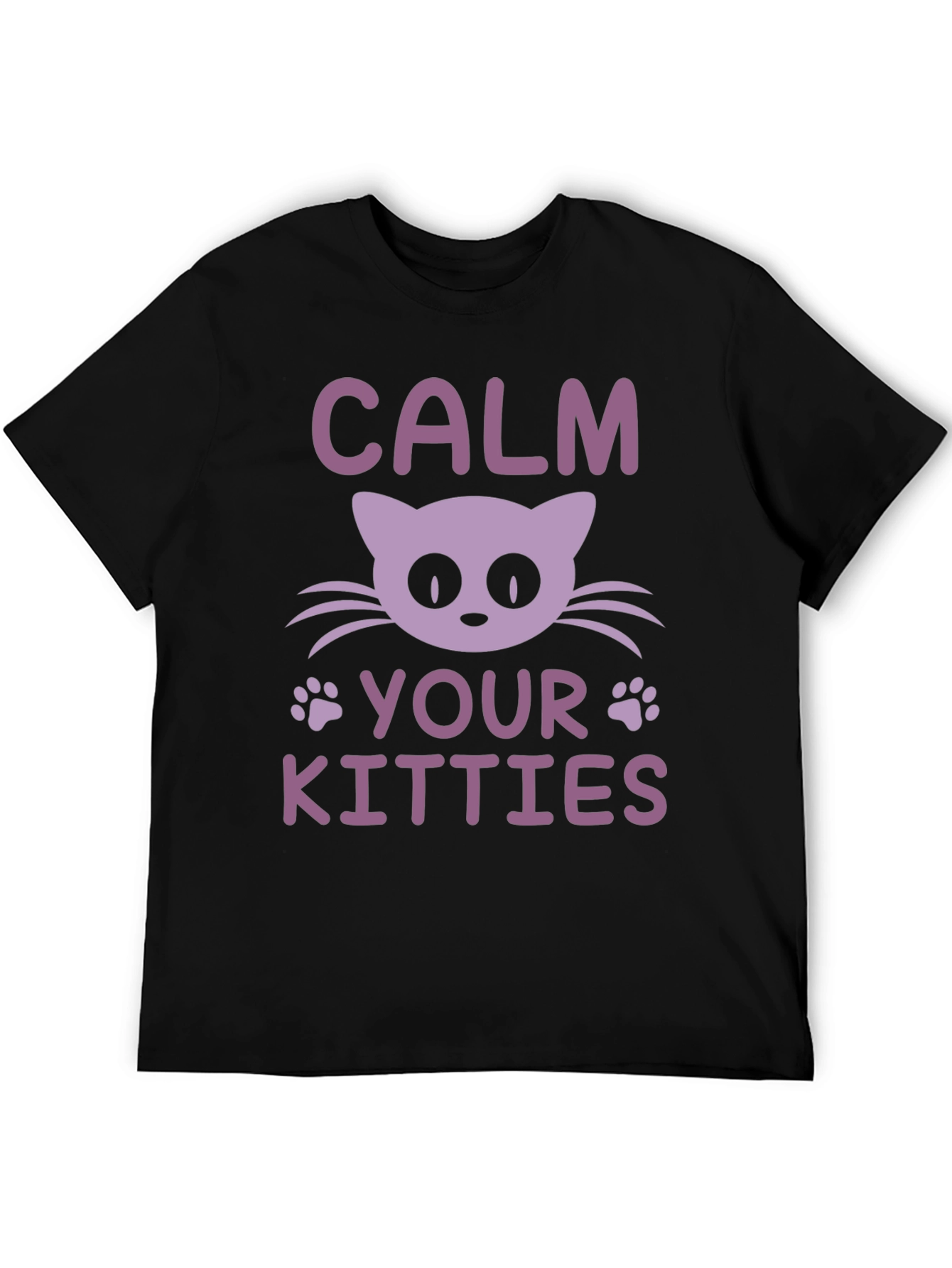 Calm Your Kitties Cat Graphic Tee