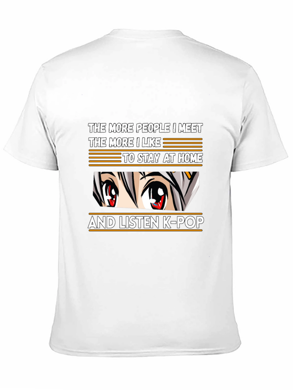 Anime K-Pop Fan T-Shirt: Homebody Apparel