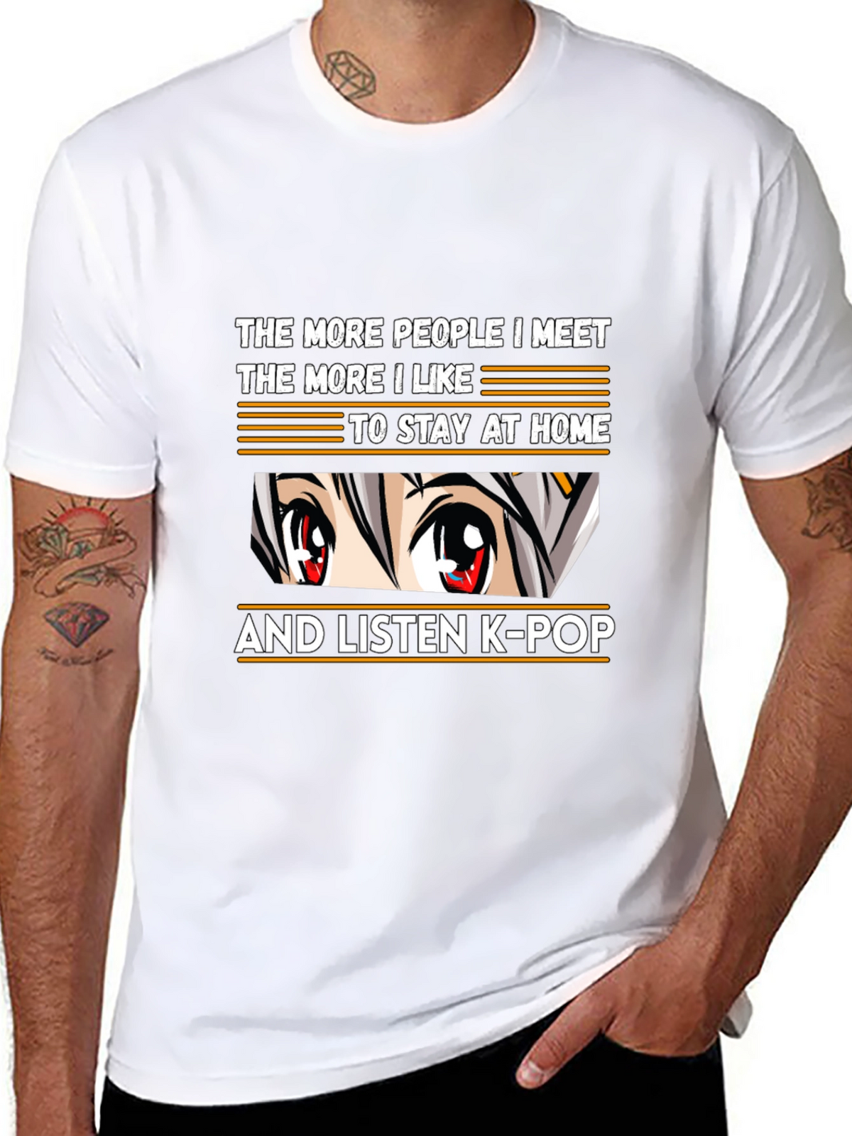 Anime K-Pop Fan T-Shirt: Homebody Apparel