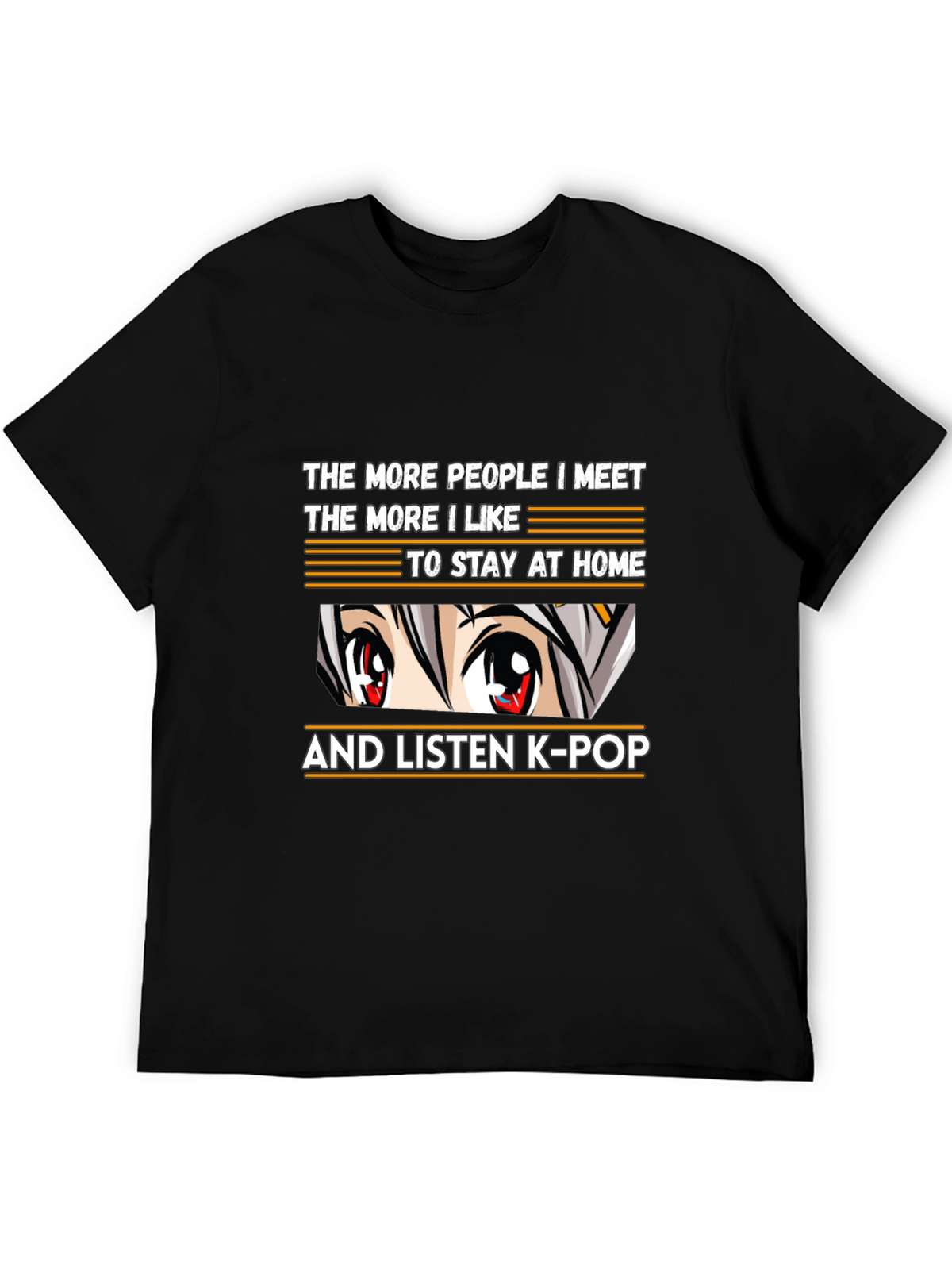 Anime K-Pop Fan T-Shirt: Homebody Apparel