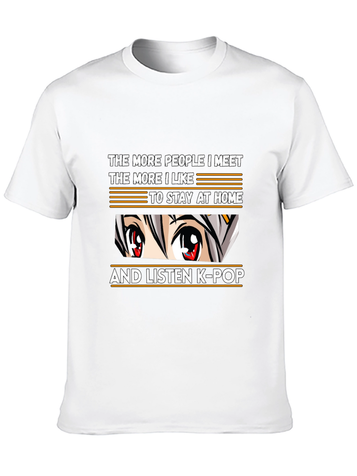 Anime K-Pop Fan T-Shirt: Homebody Apparel