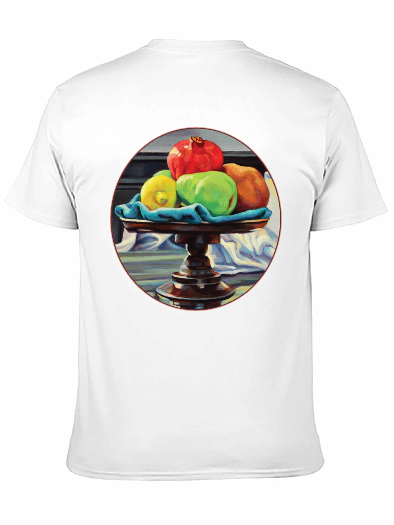 Still Life Fruit T-Shirt - Artistic Graphic Tee