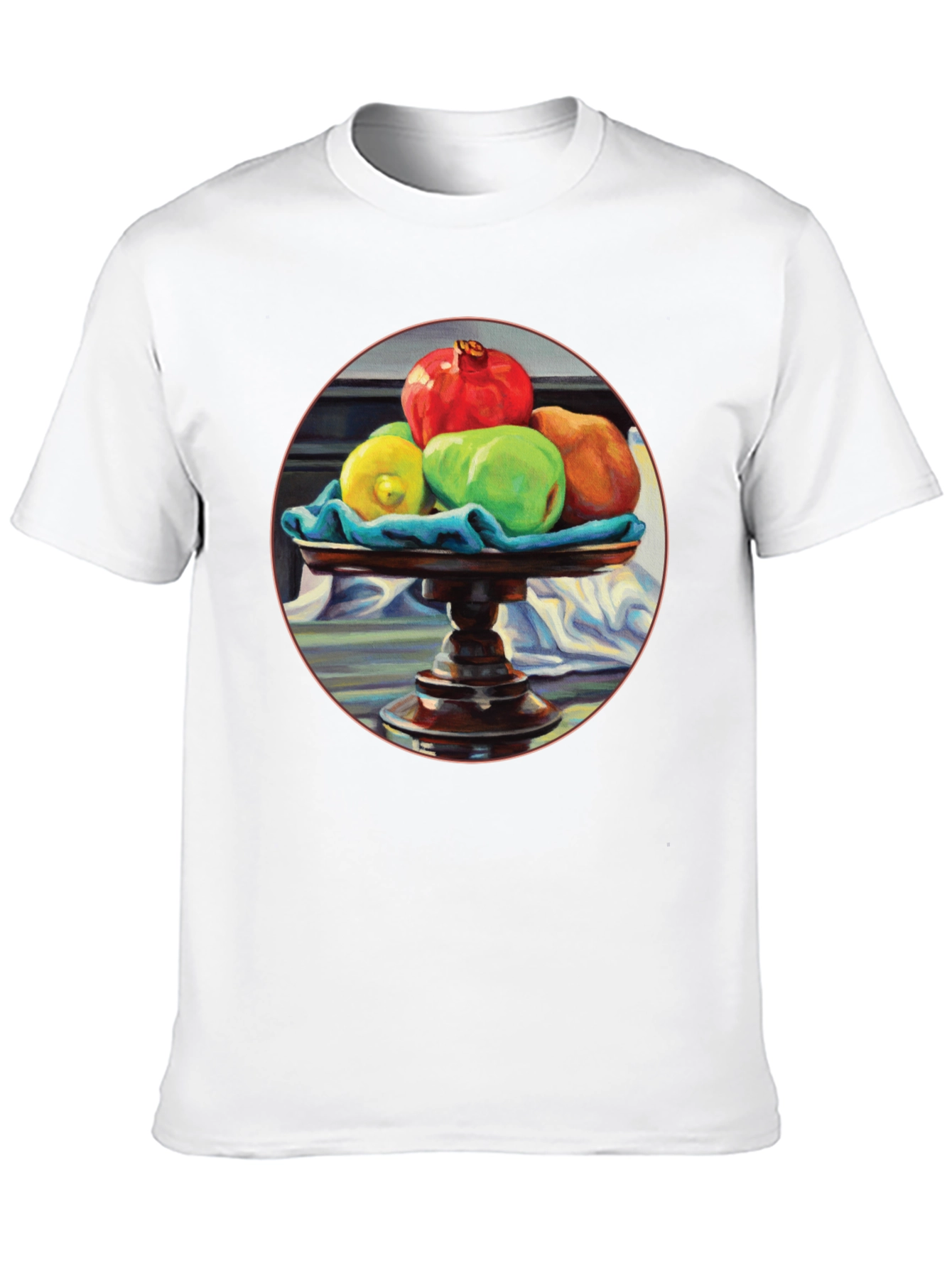 Still Life Fruit T-Shirt - Artistic Graphic Tee