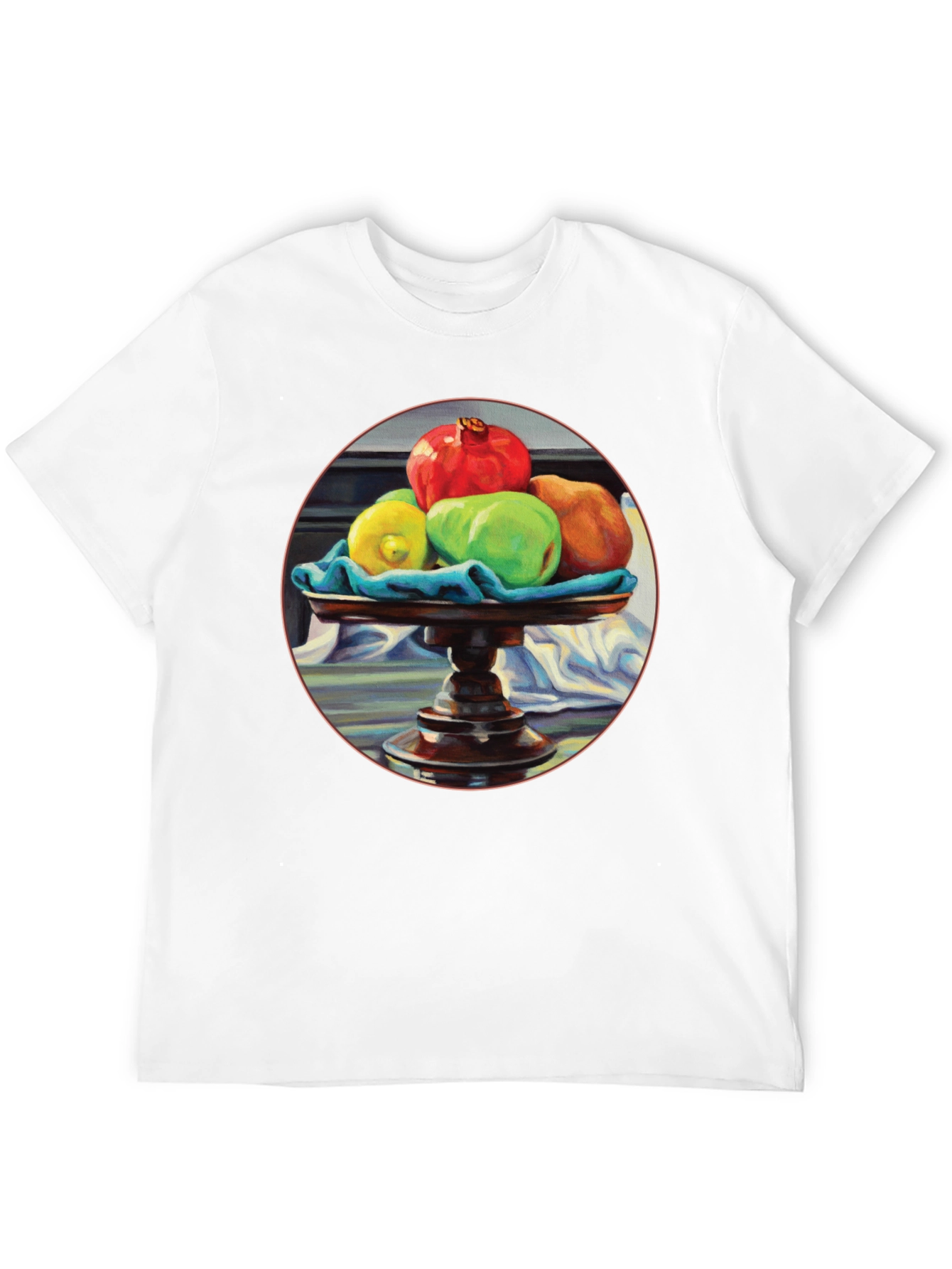 Still Life Fruit T-Shirt - Artistic Graphic Tee