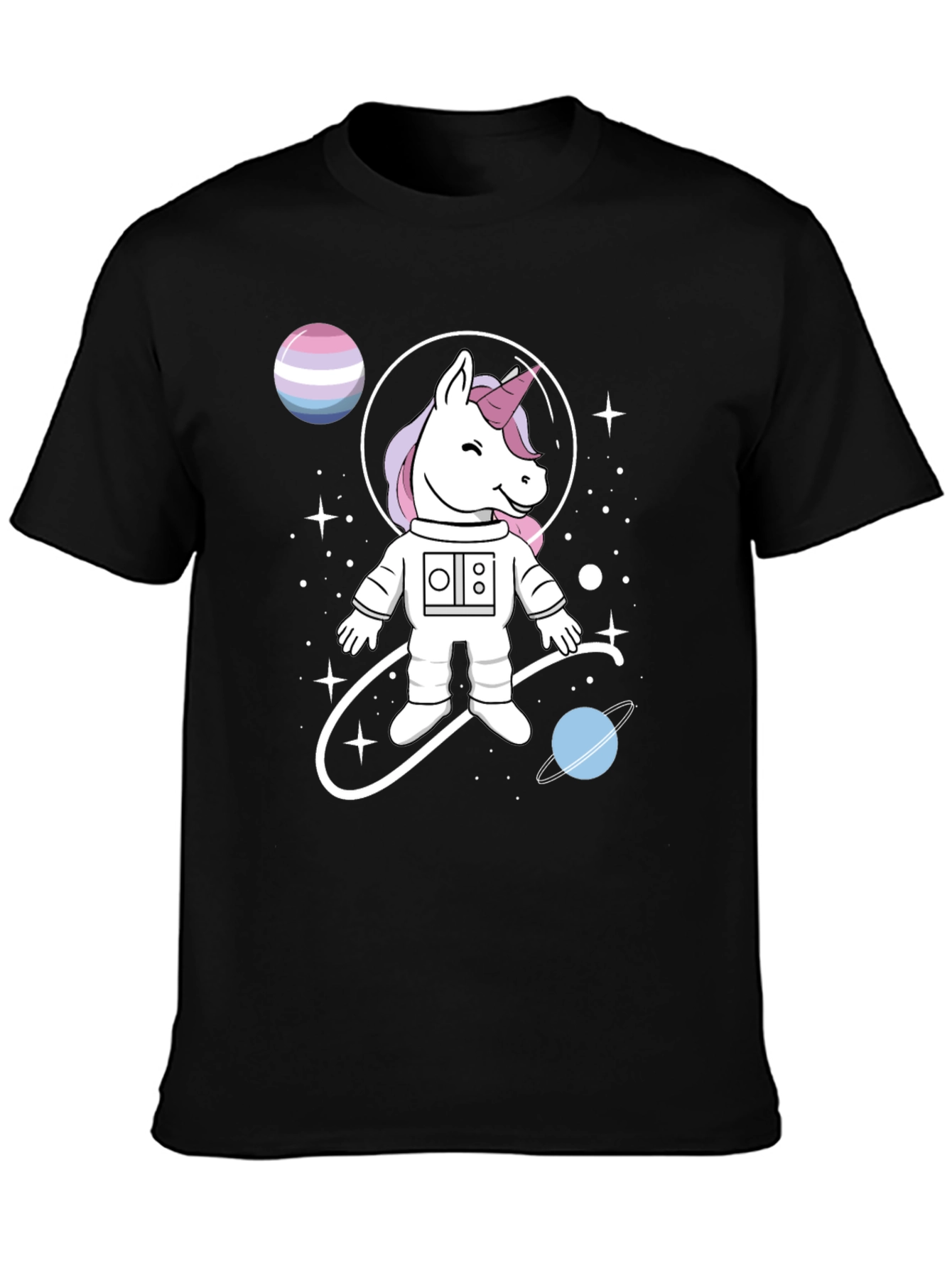 Unicorn Astronaut T-Shirt: Space Fantasy Tee