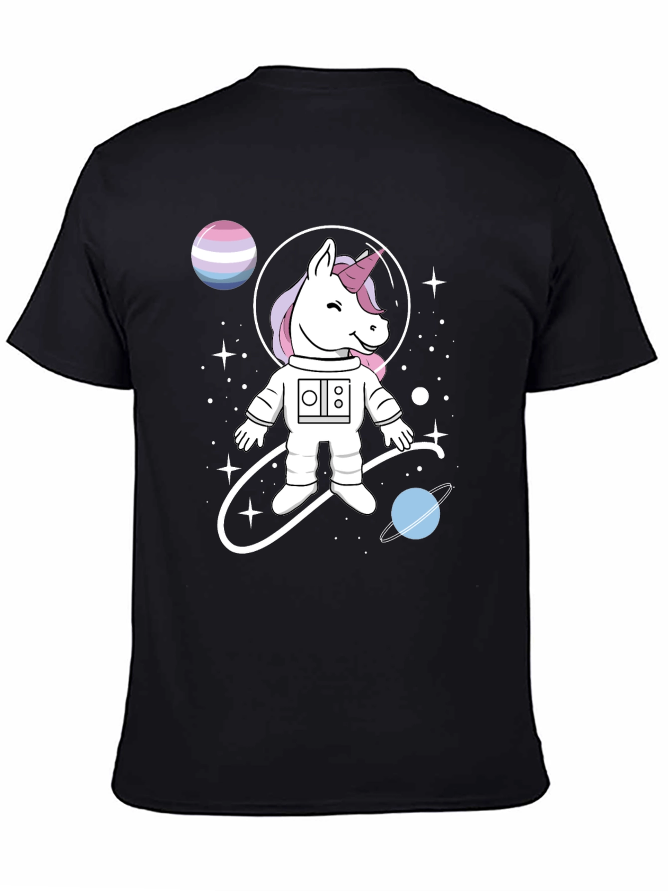 Unicorn Astronaut T-Shirt: Space Fantasy Tee