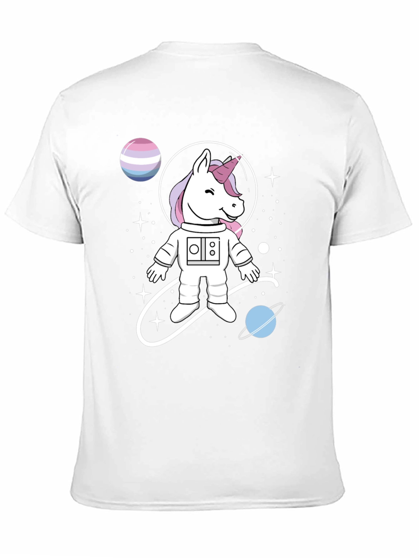 Unicorn Astronaut T-Shirt: Space Fantasy Tee