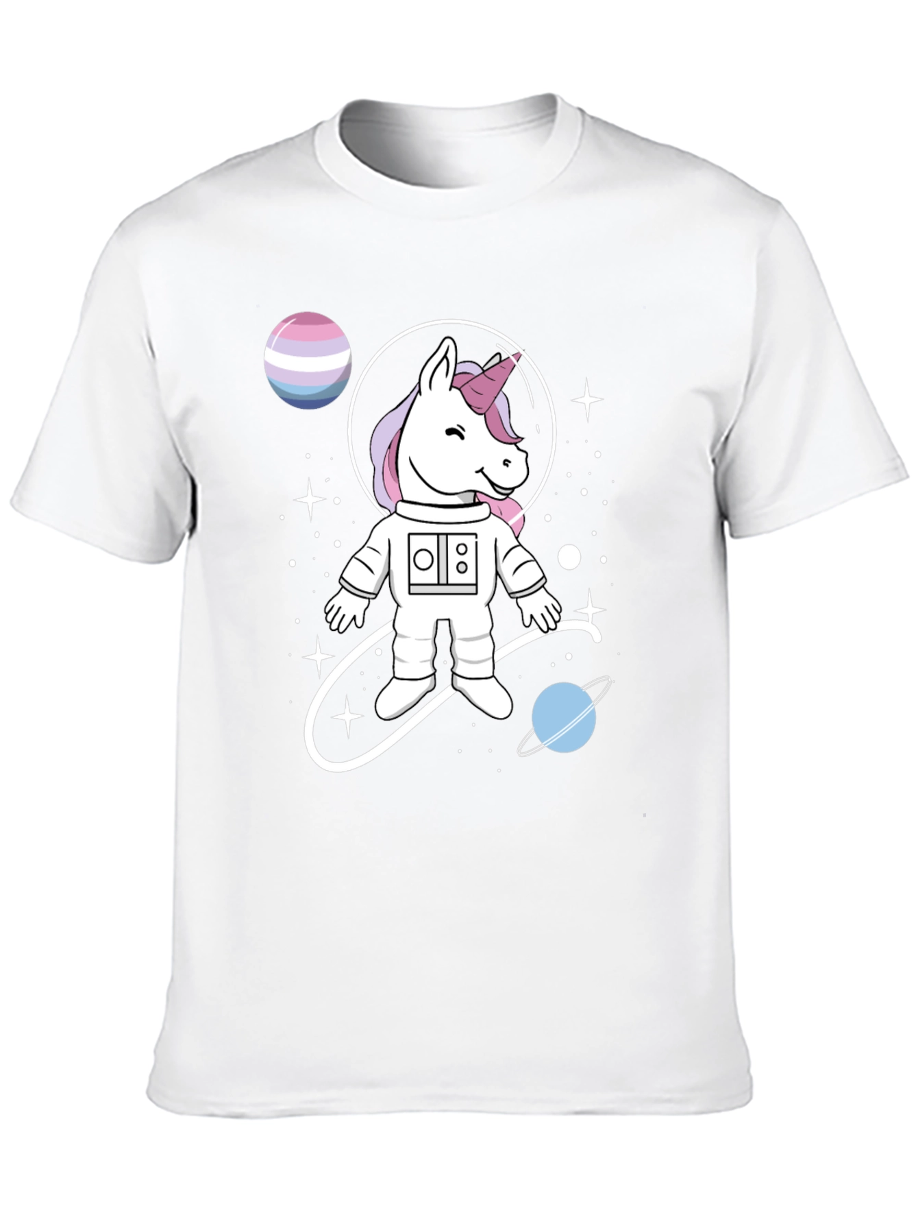 Unicorn Astronaut T-Shirt: Space Fantasy Tee