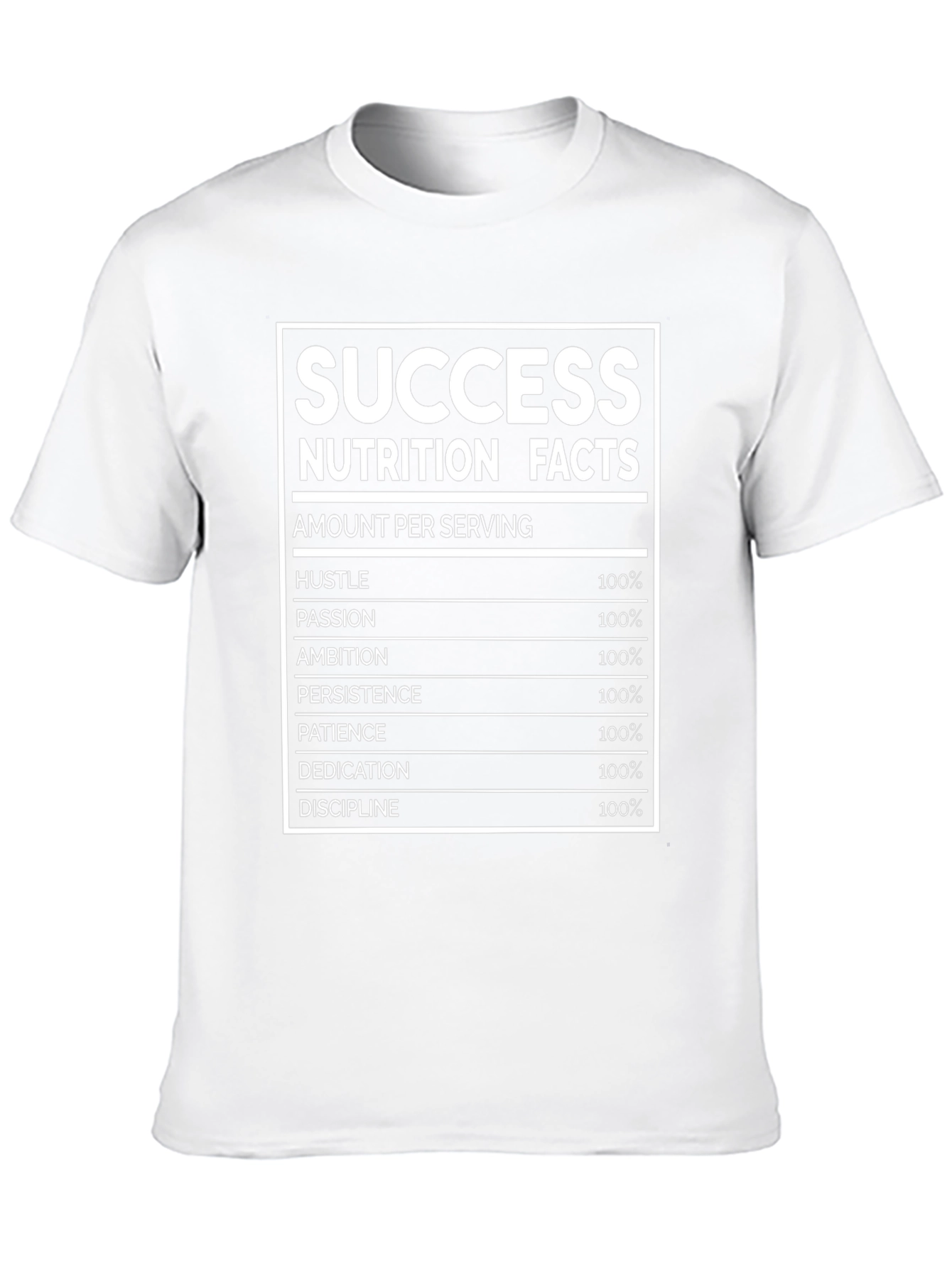 Success Nutrition Facts T-Shirt