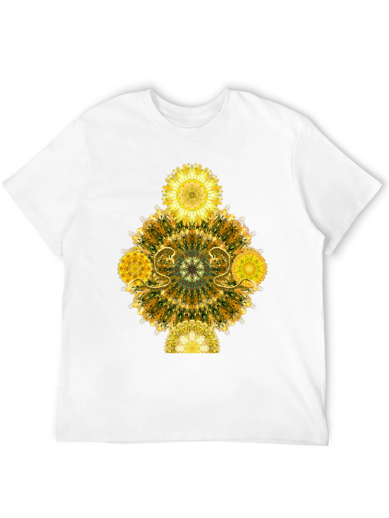 Floral Mandala Graphic T-Shirt