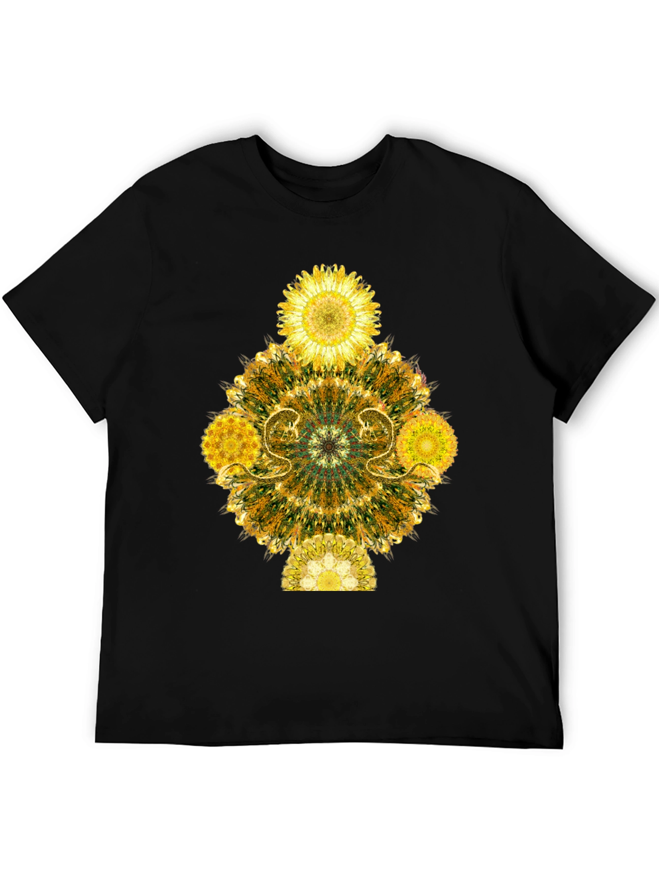 Floral Mandala Graphic T-Shirt
