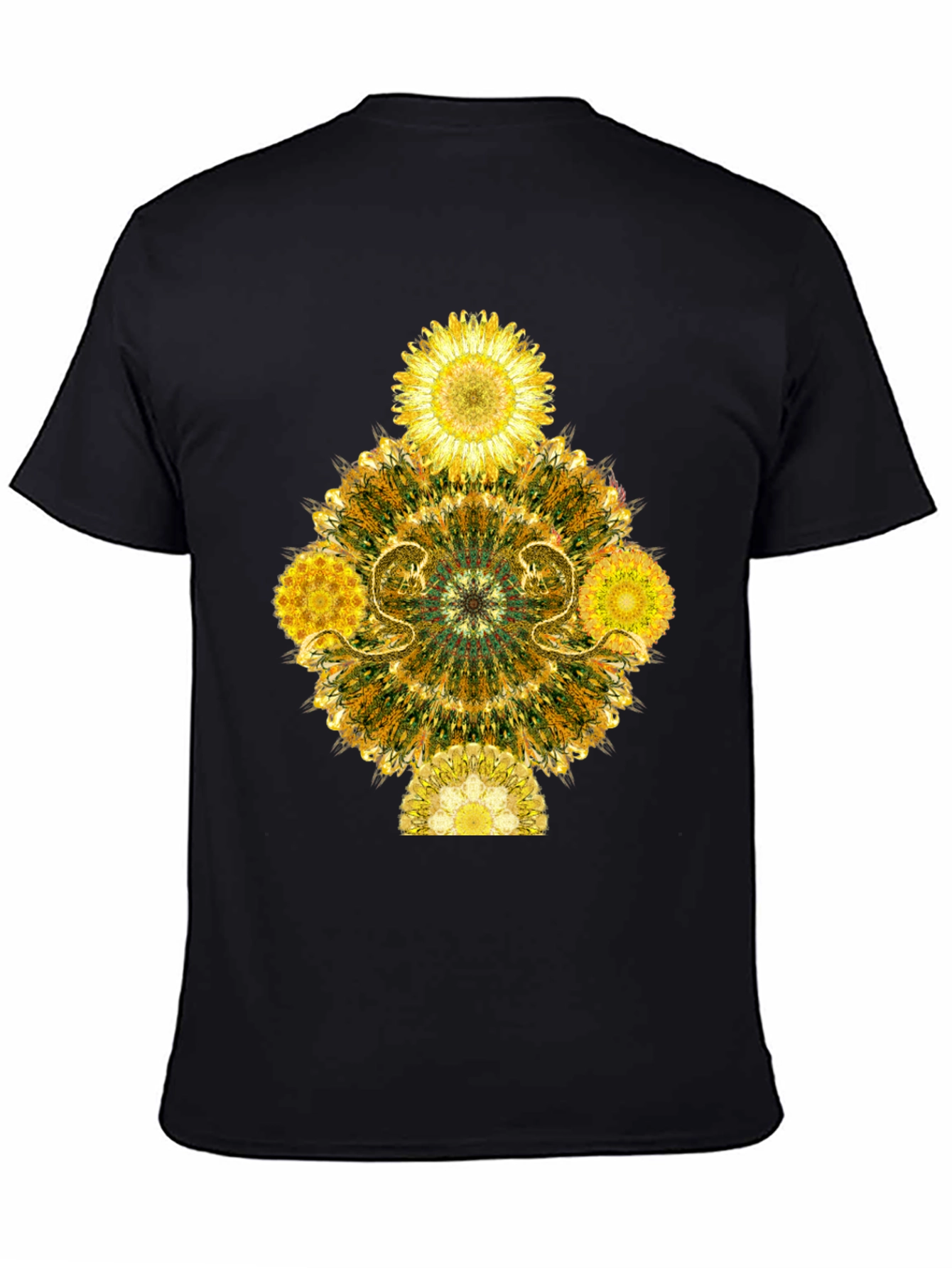Floral Mandala Graphic T-Shirt