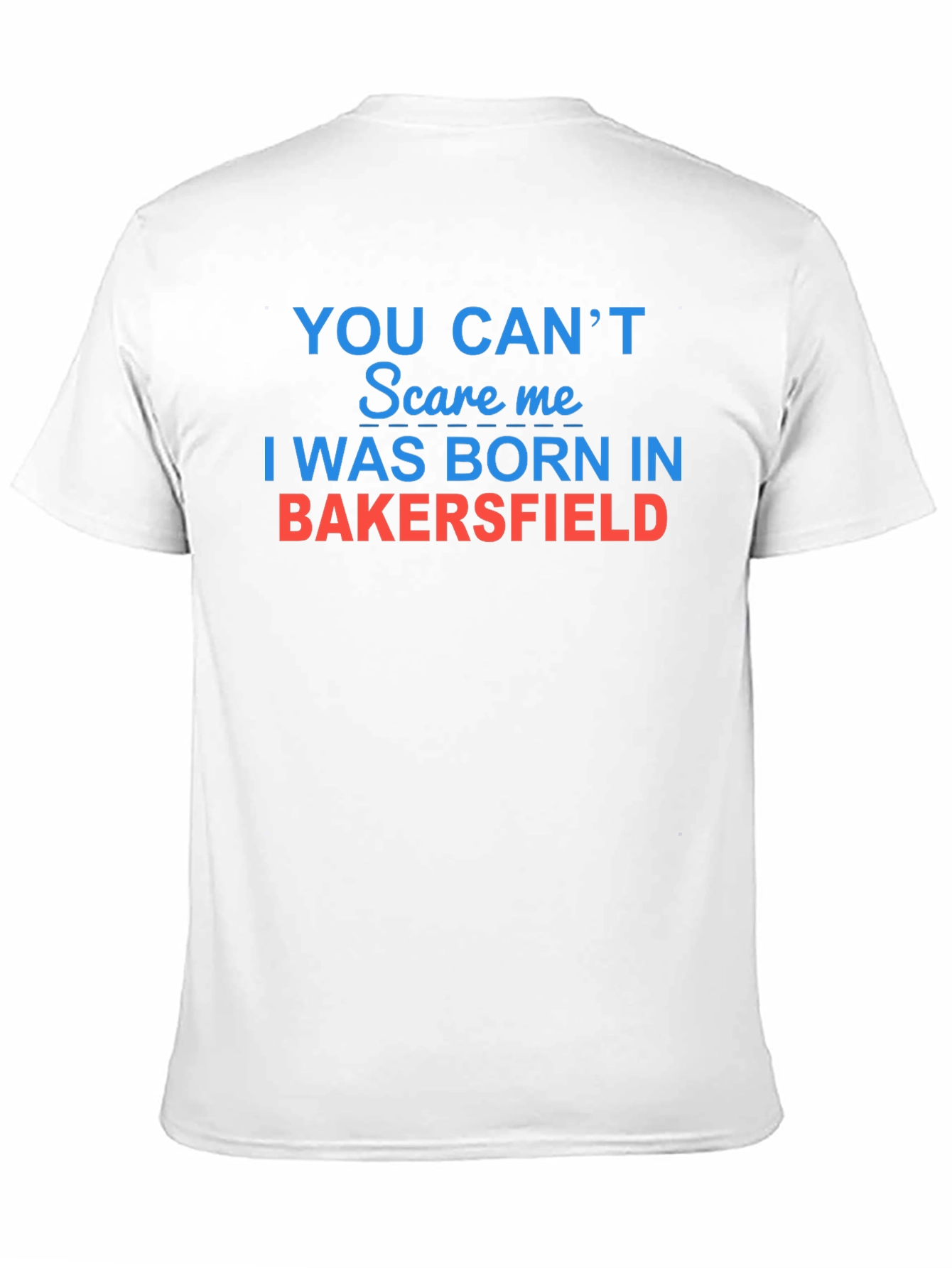 Bakersfield Born Novelty Graphic Tee
