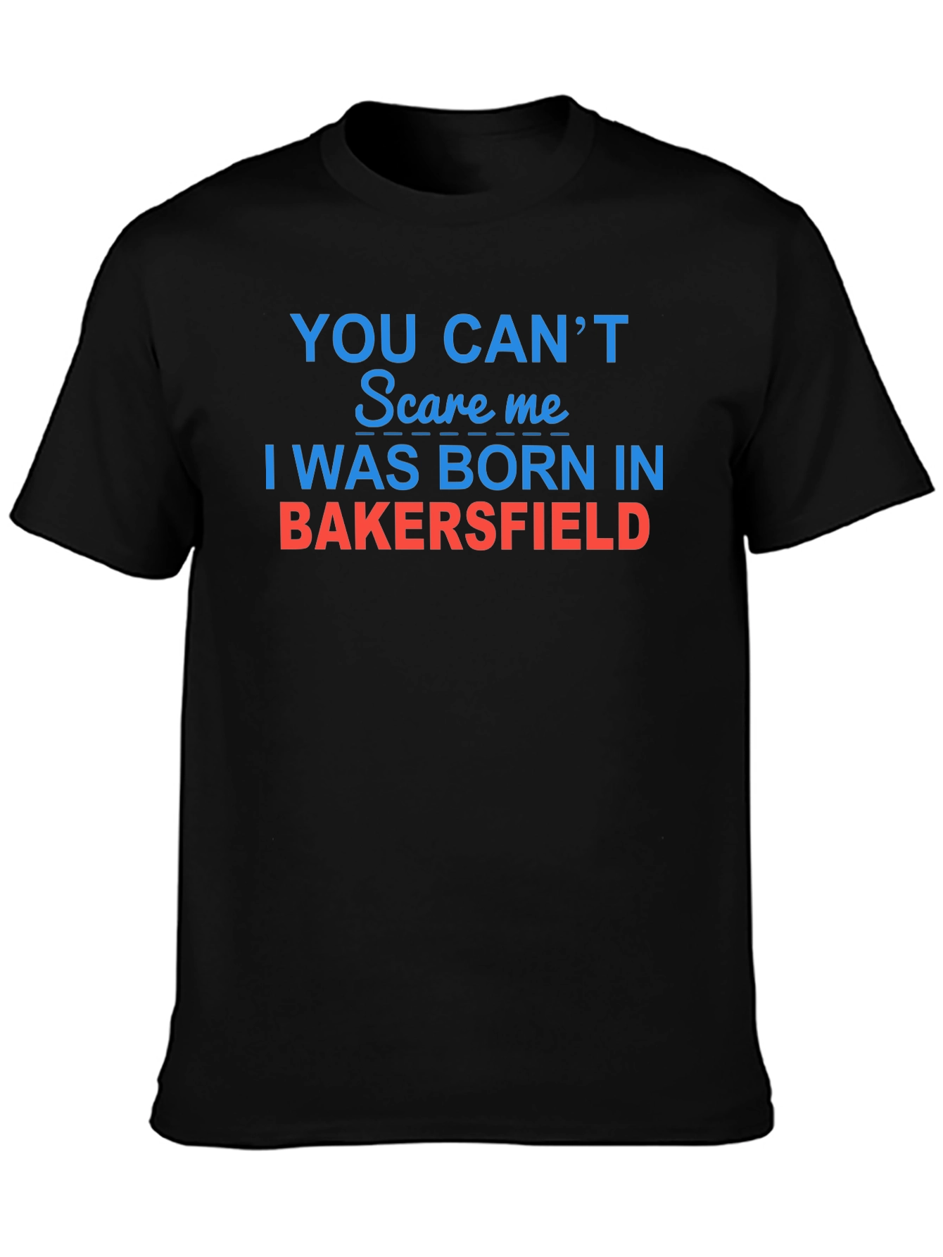 Bakersfield Born Novelty Graphic Tee