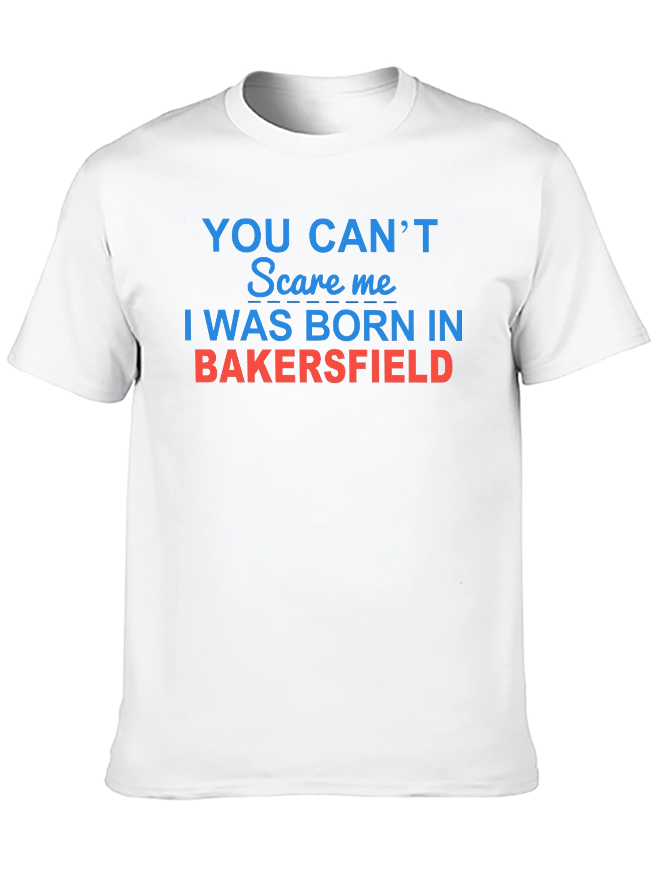 Bakersfield Born Novelty Graphic Tee