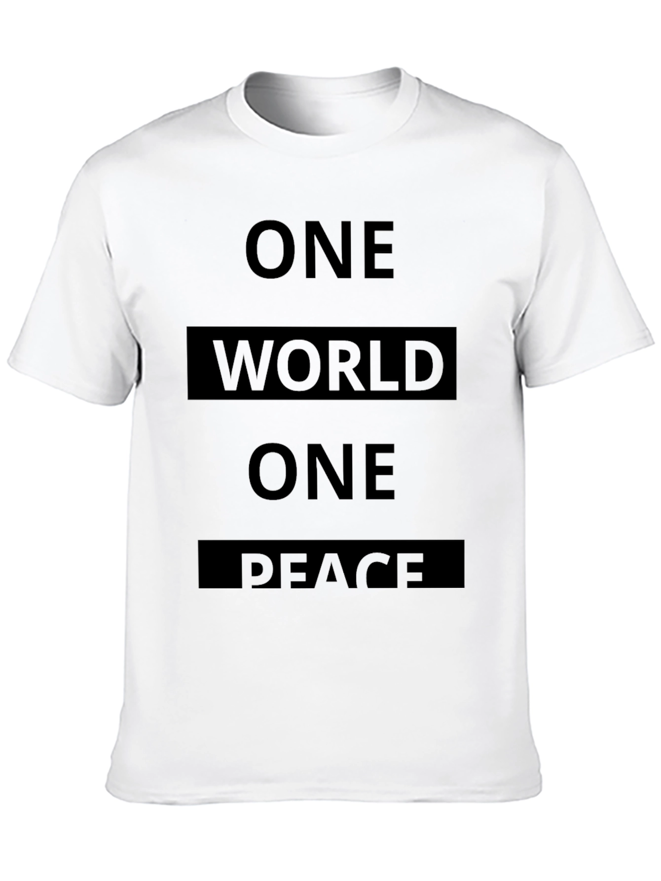 One World One Peace Graphic Tee