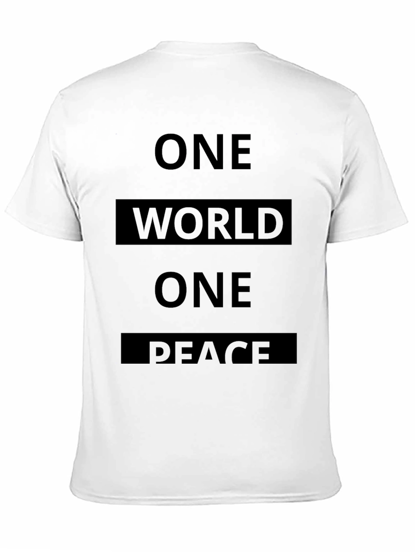 One World One Peace Graphic Tee