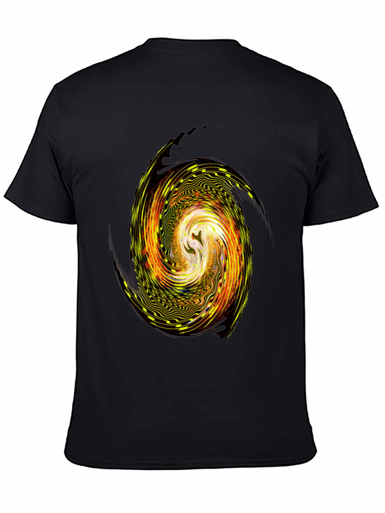 Vortex Graphic T-Shirt - Unique Swirl Design