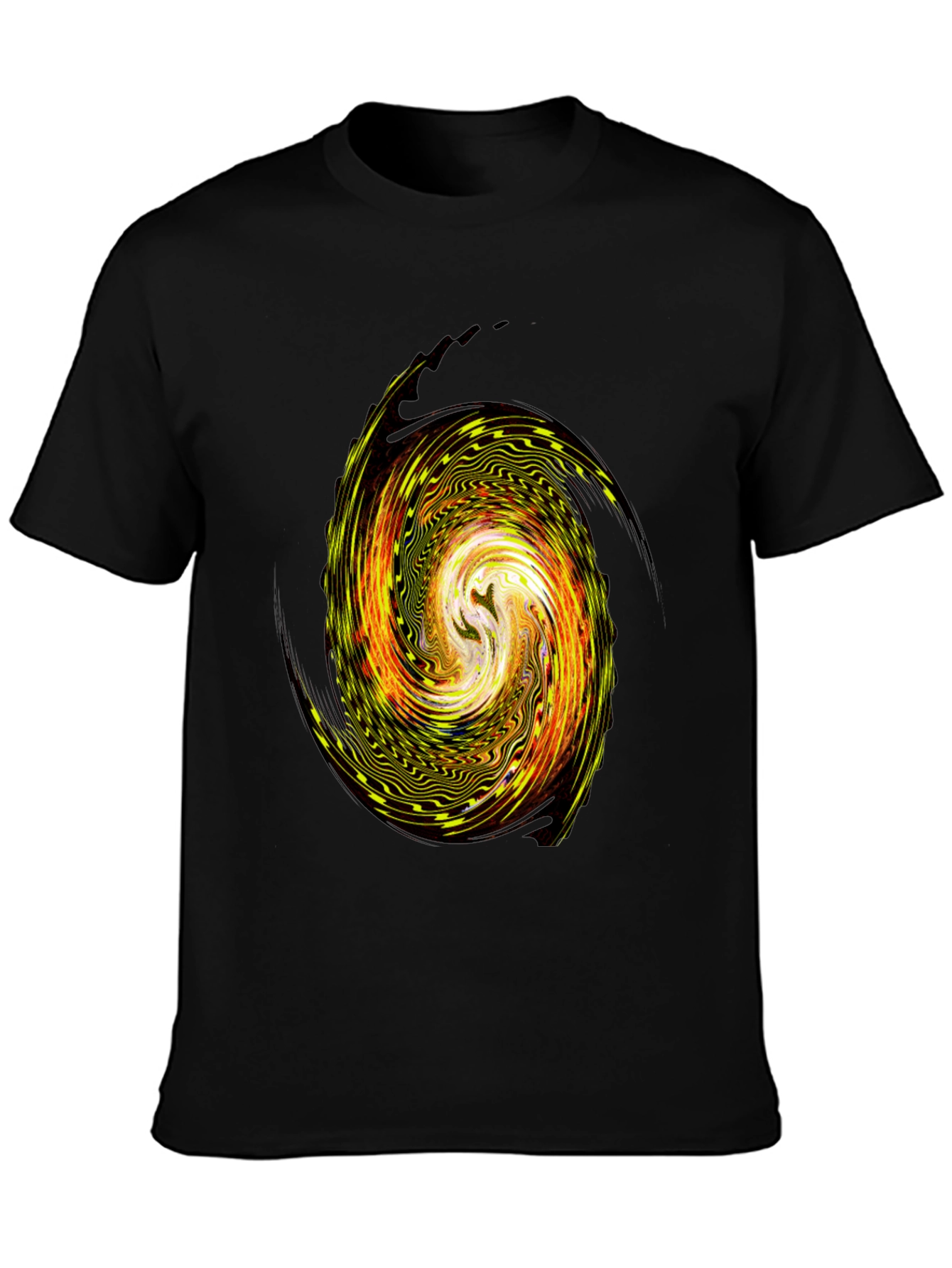 Vortex Graphic T-Shirt - Unique Swirl Design