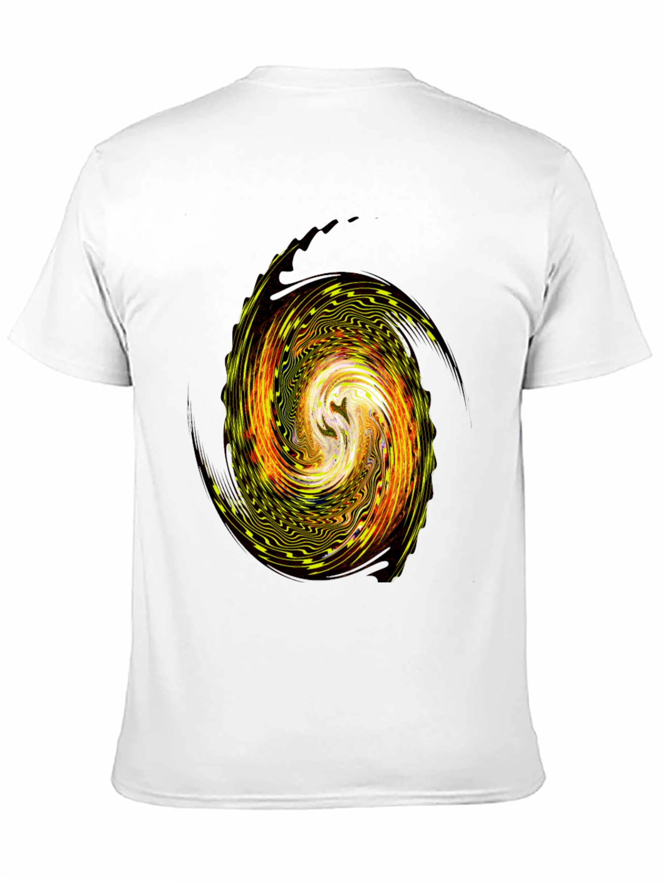 Vortex Graphic T-Shirt - Unique Swirl Design
