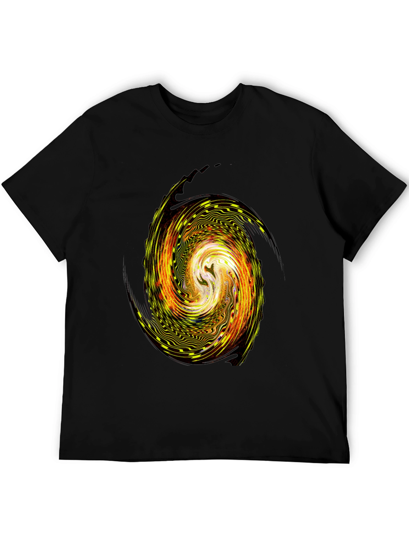 Vortex Graphic T-Shirt - Unique Swirl Design