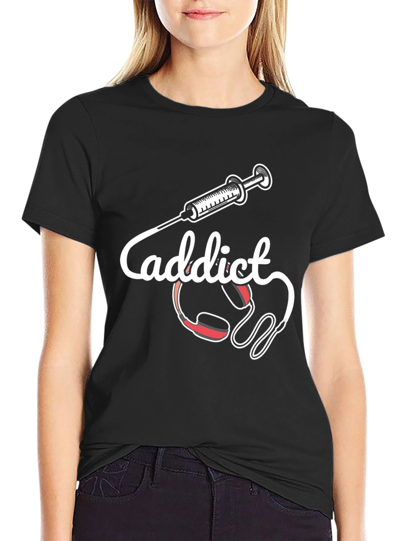 Addict T-Shirt - Music Lover Tee