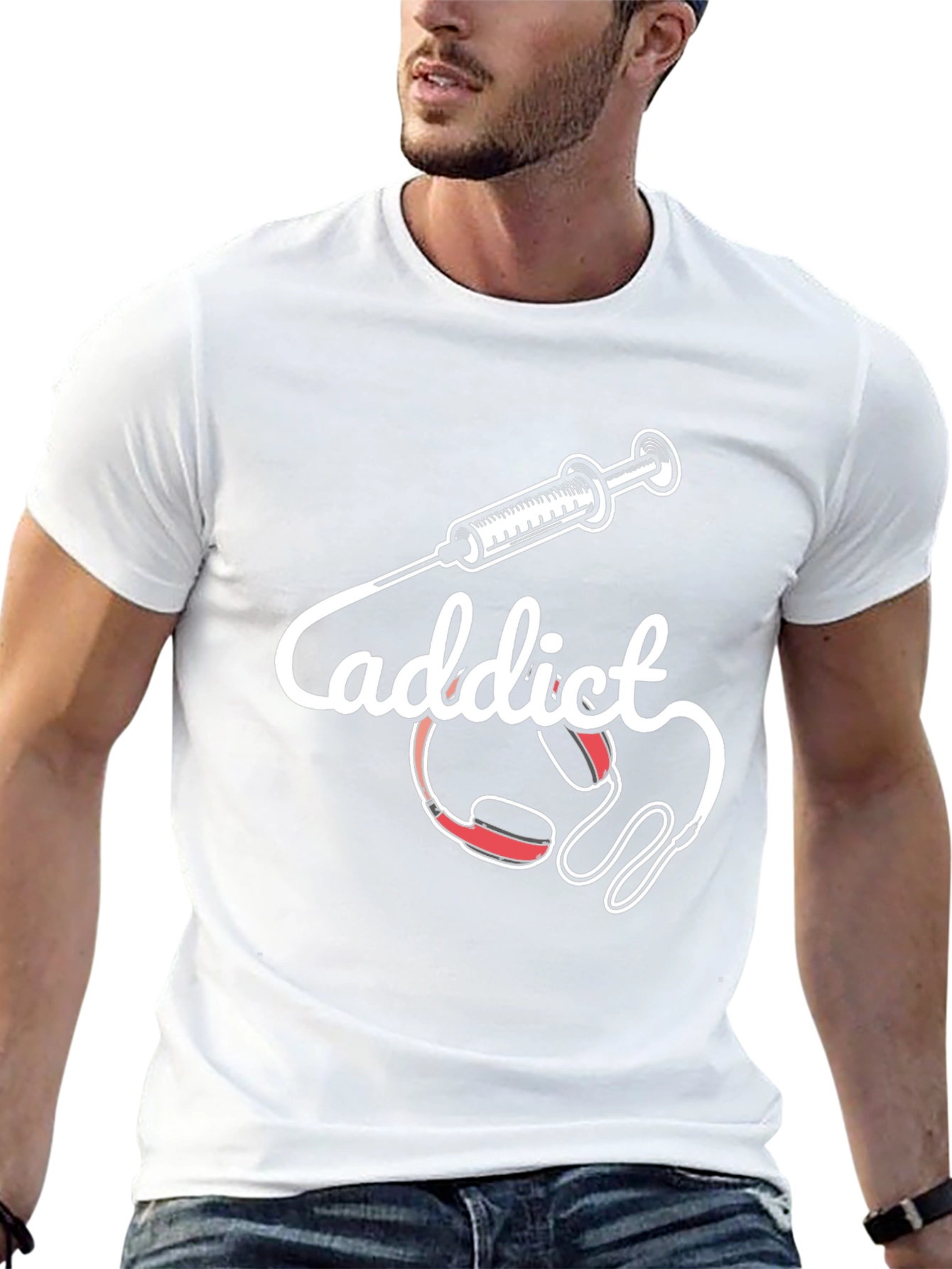 Addict T-Shirt - Music Lover Tee