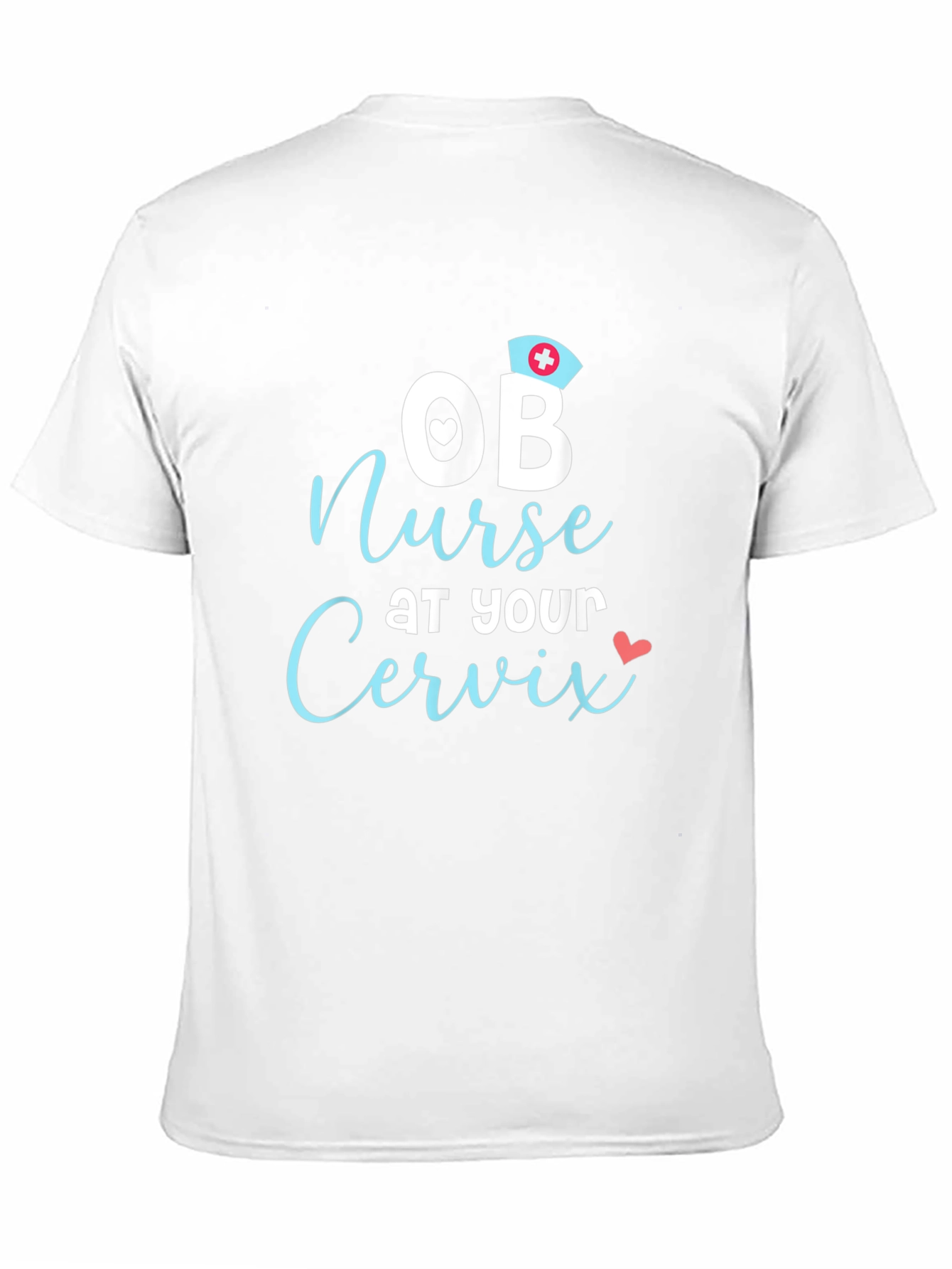 OB Nurse Cervix Graphic T-Shirt - Black