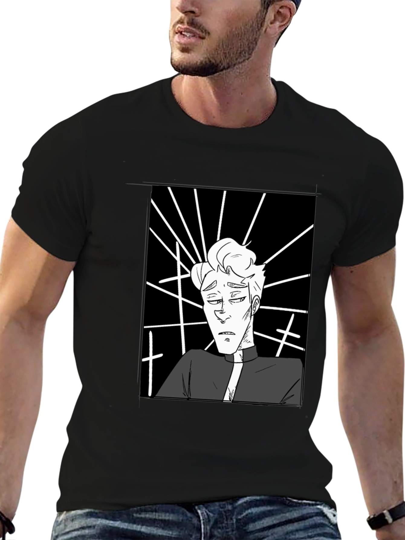 Priest Graphic Print T-Shirt